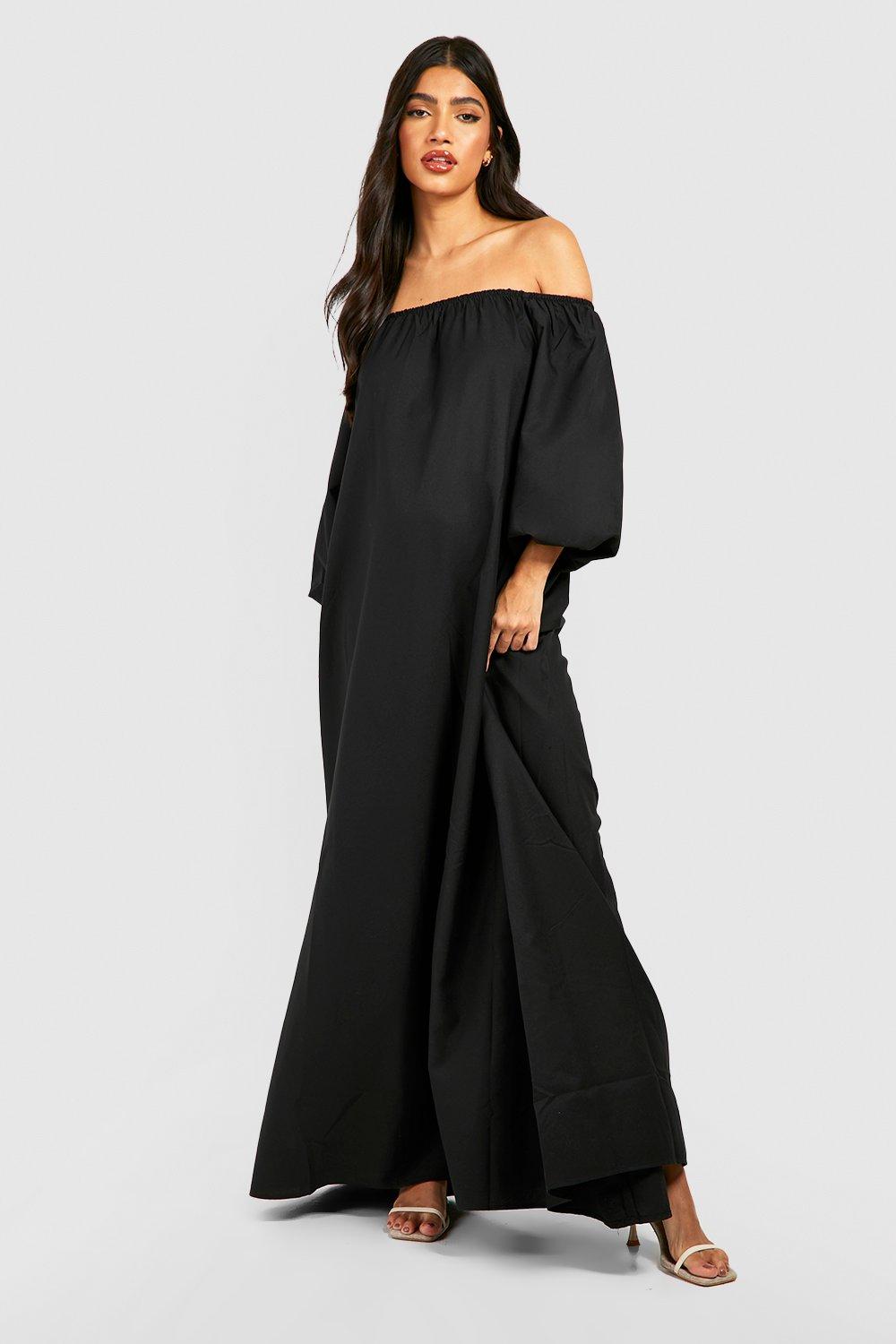 Long trapeze outlet dress