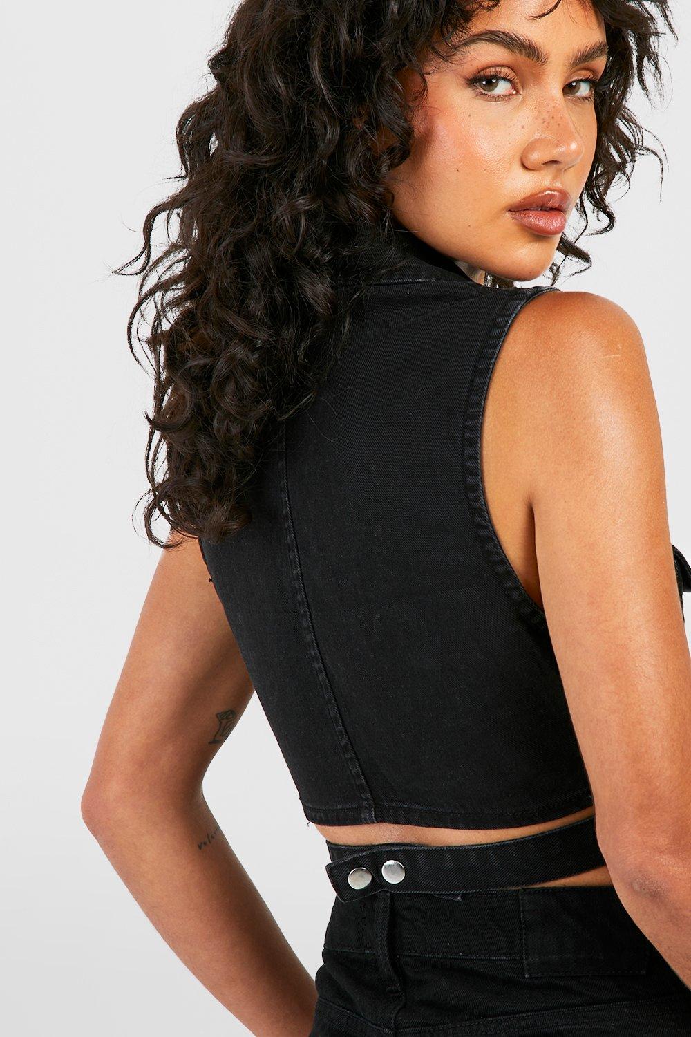 Leather Lust Wrap Halter Crop – The Pretty Boxes
