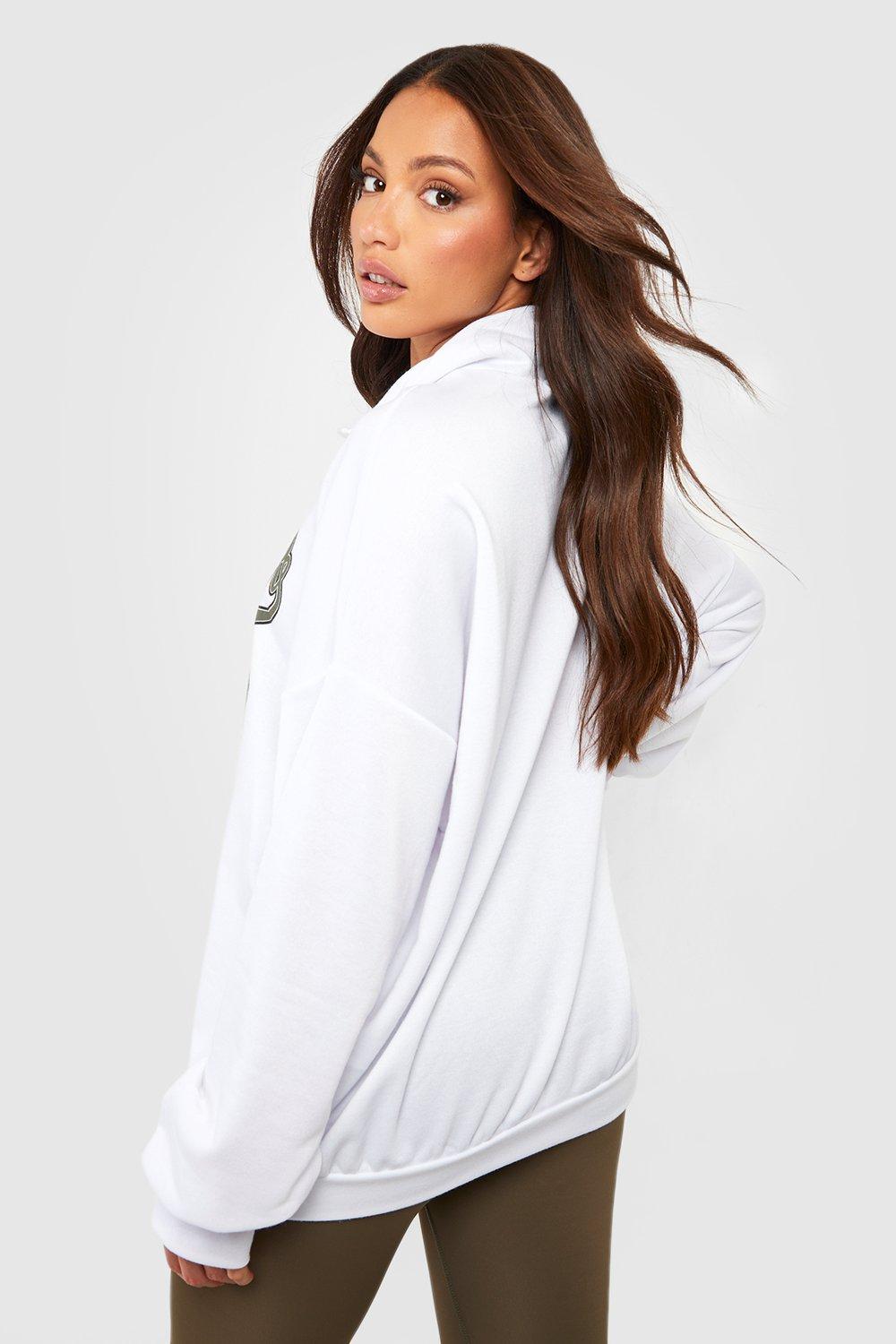 Tall New York Half Zip Sweatshirt boohoo