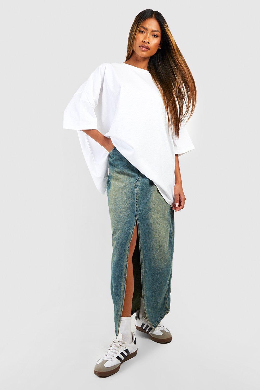 T shirt Basic super oversize in cotone boohoo IT