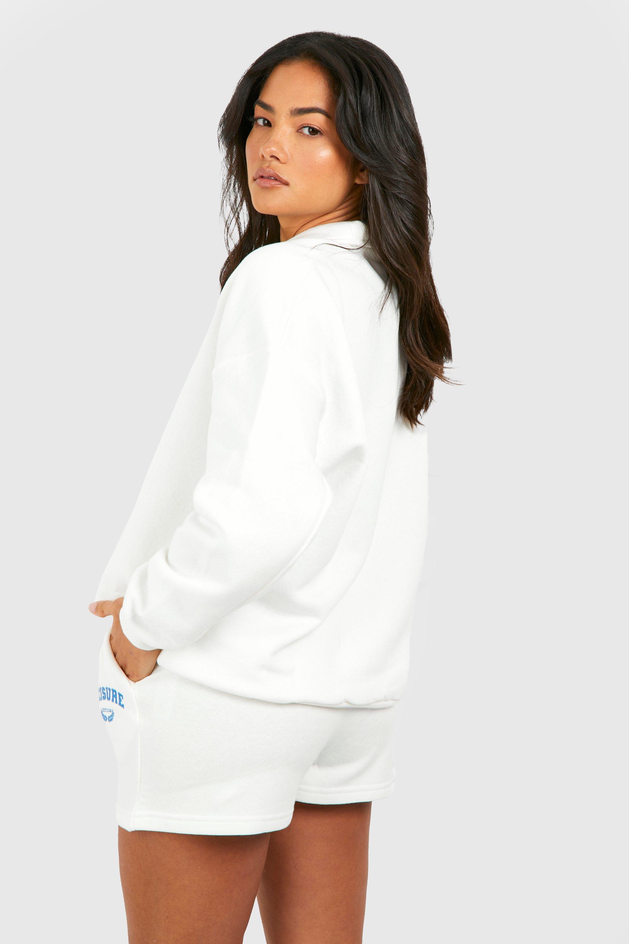 Boohoo on sale white tracksuit