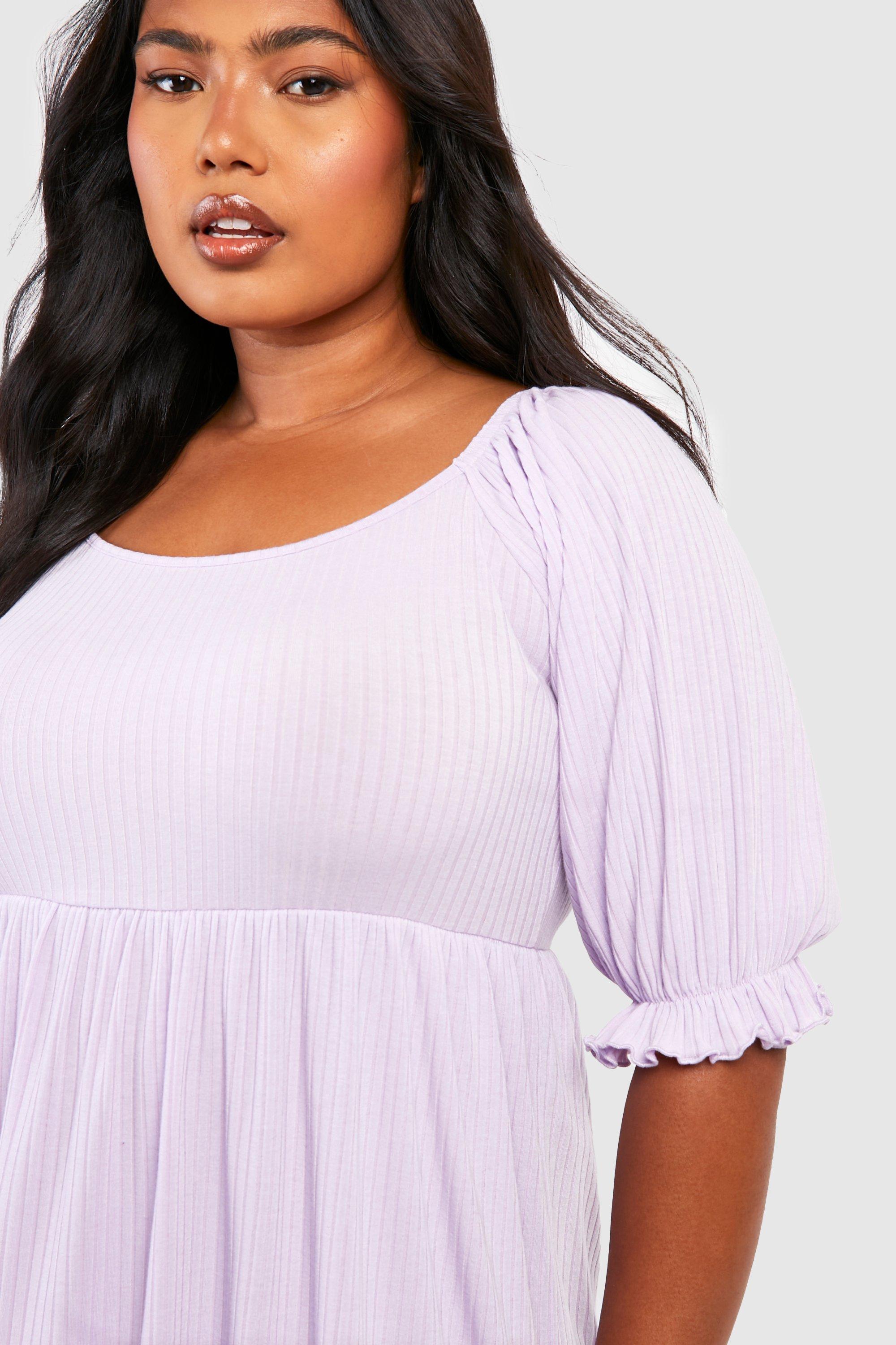 Plus size lilac skater skirt hotsell