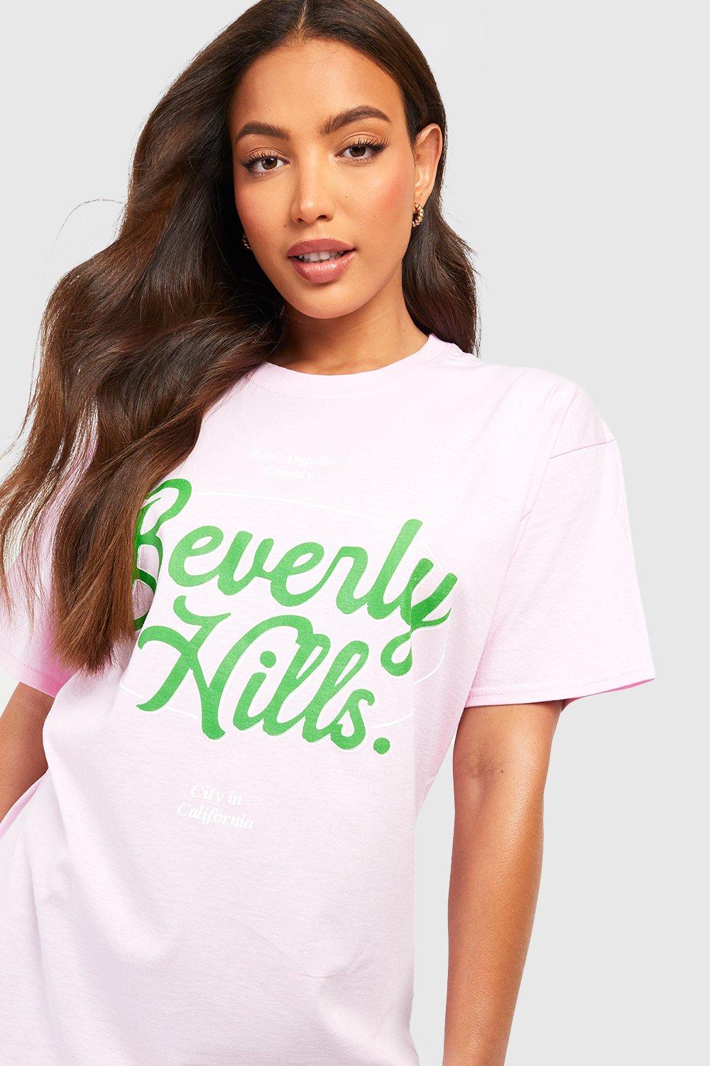 Los Angeles Oversize T-Shirt (Pink)