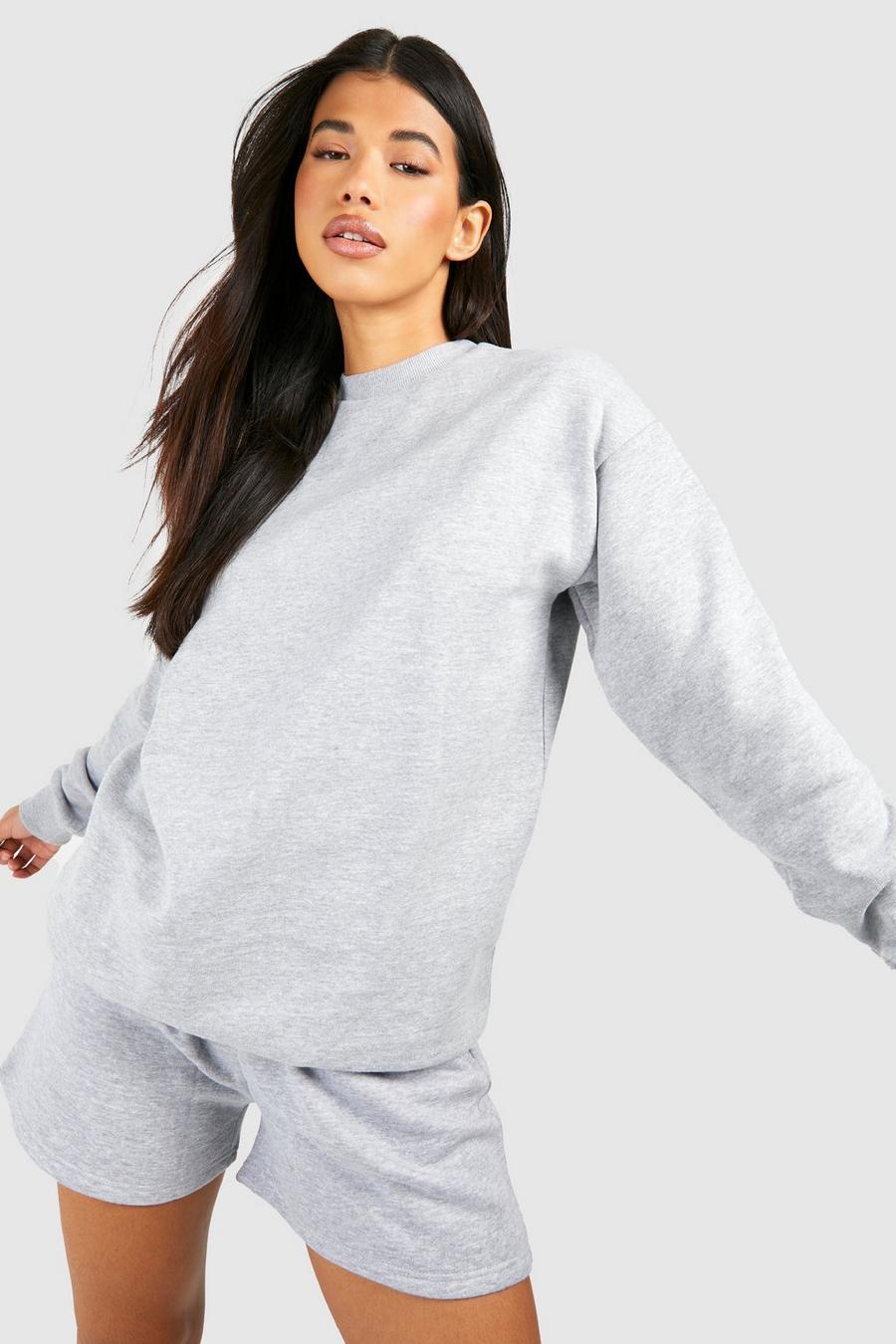 Tall Sweatshirt-Trainingsanzug, Grey marl image number 1