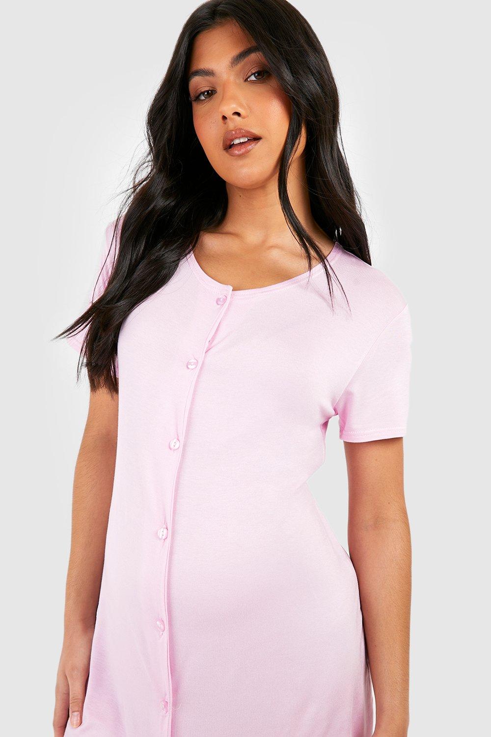 Button down online nightgown