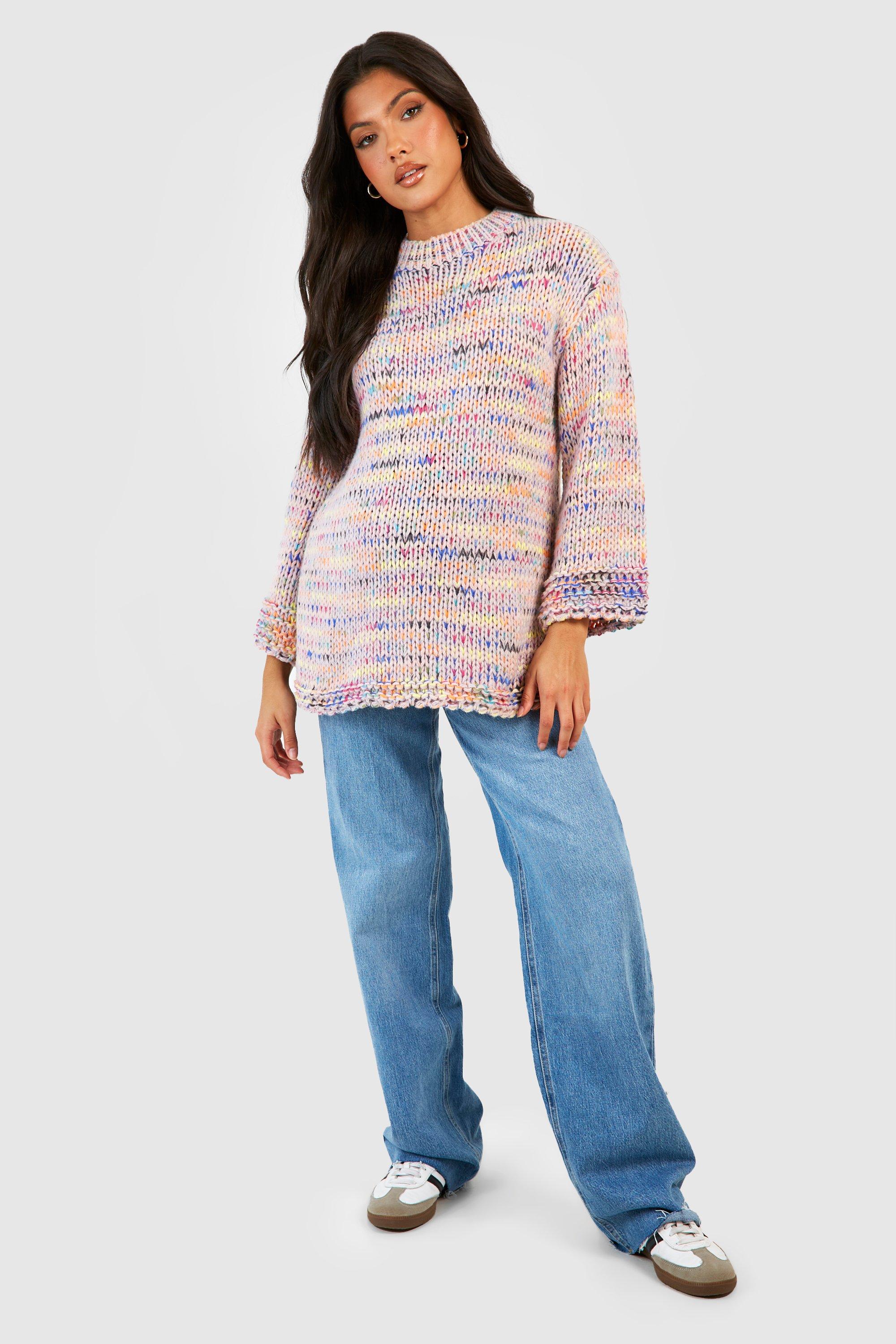 Boohoo rainbow sale jumper