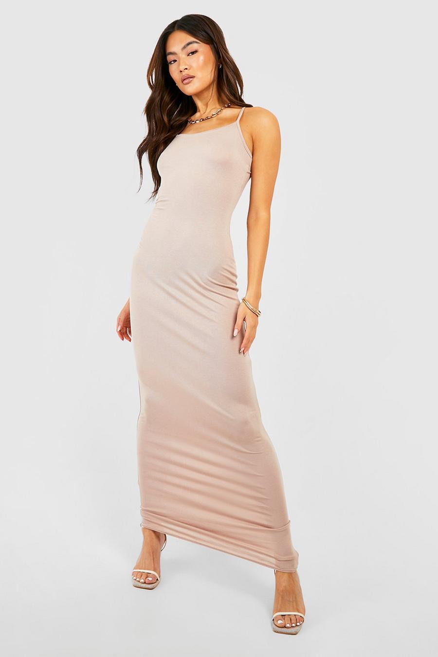 Stone Strappy Scoop Maxi Dress image number 1