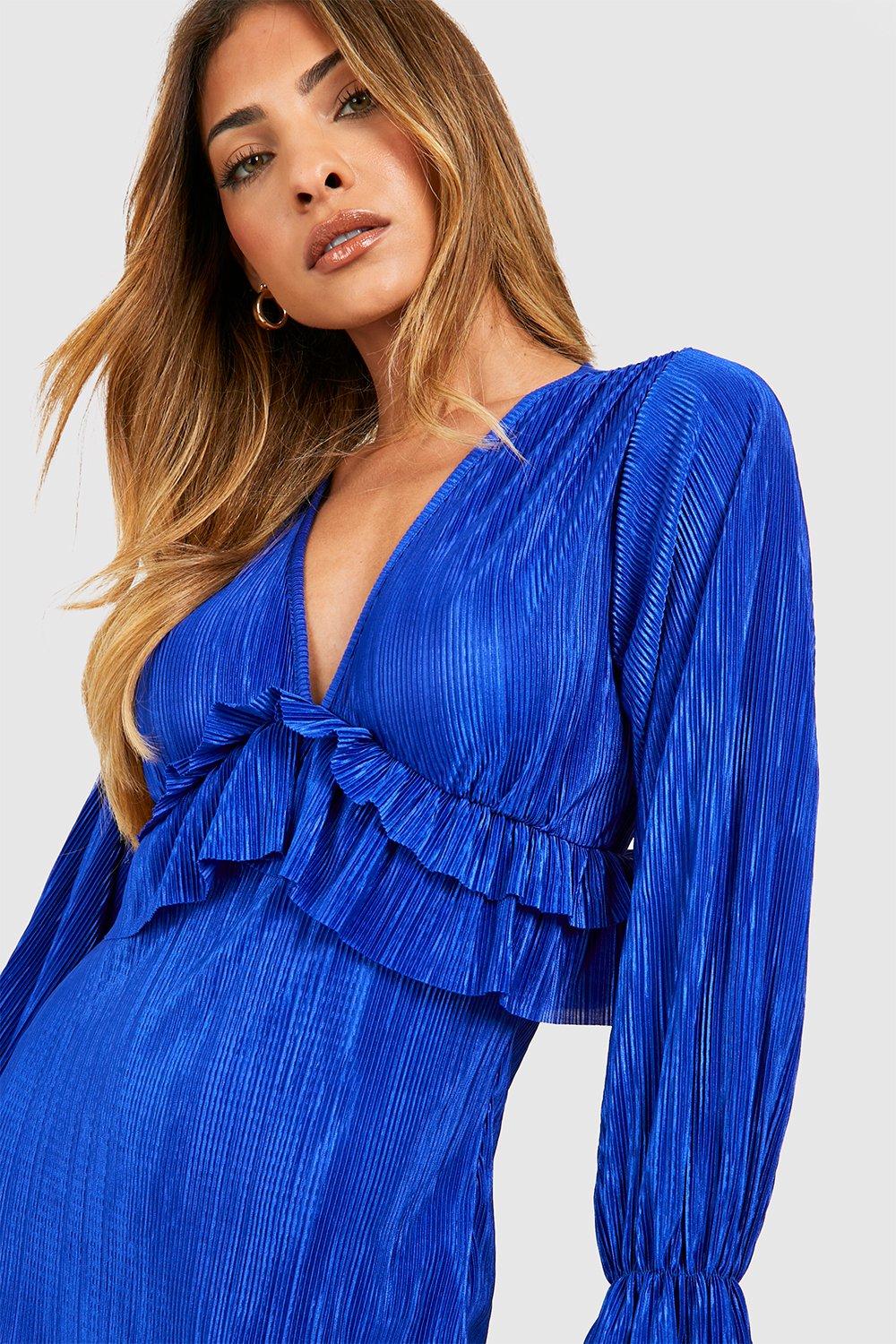 Robe longue 2025 femme boohoo