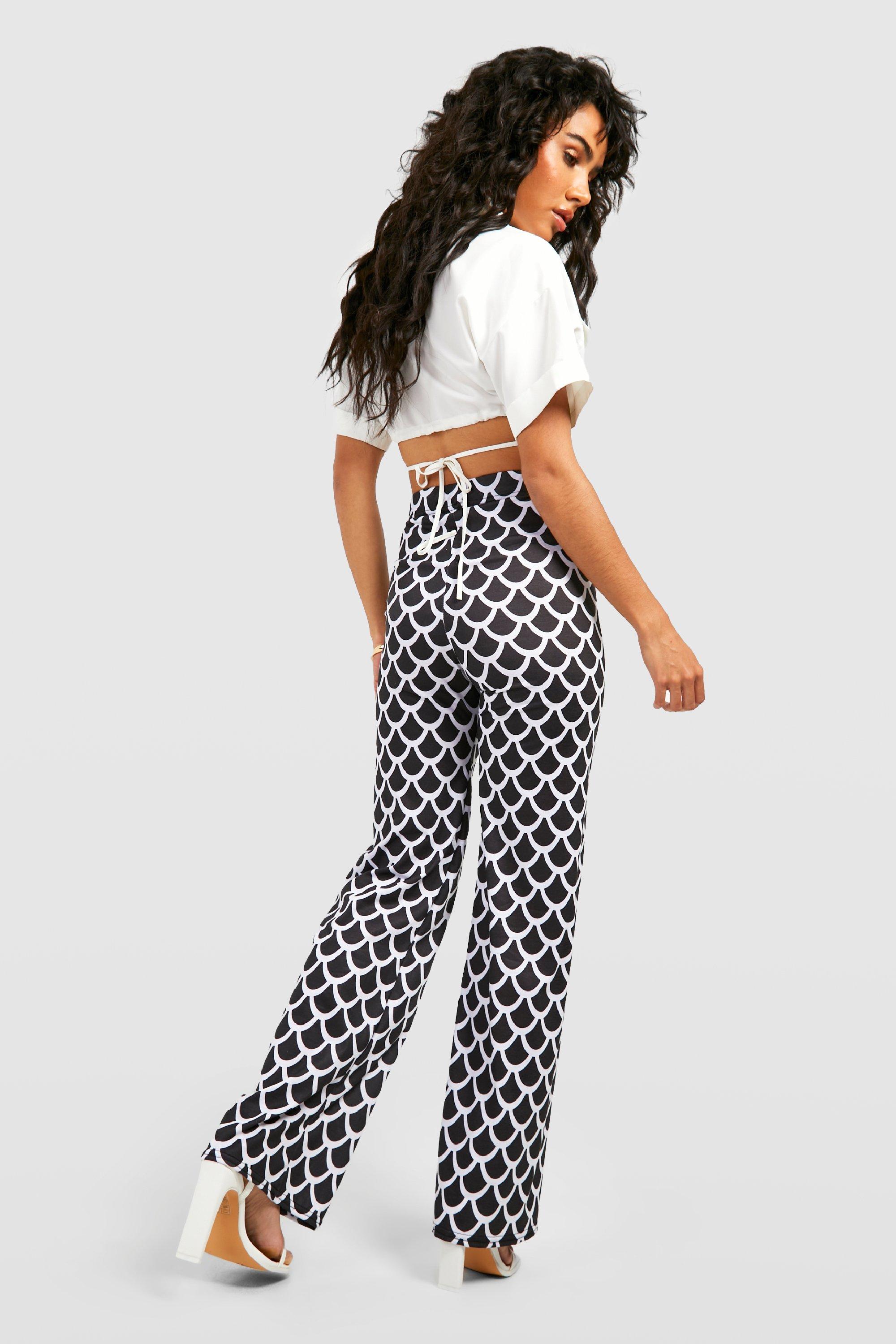 Boohoo polka dot on sale trousers