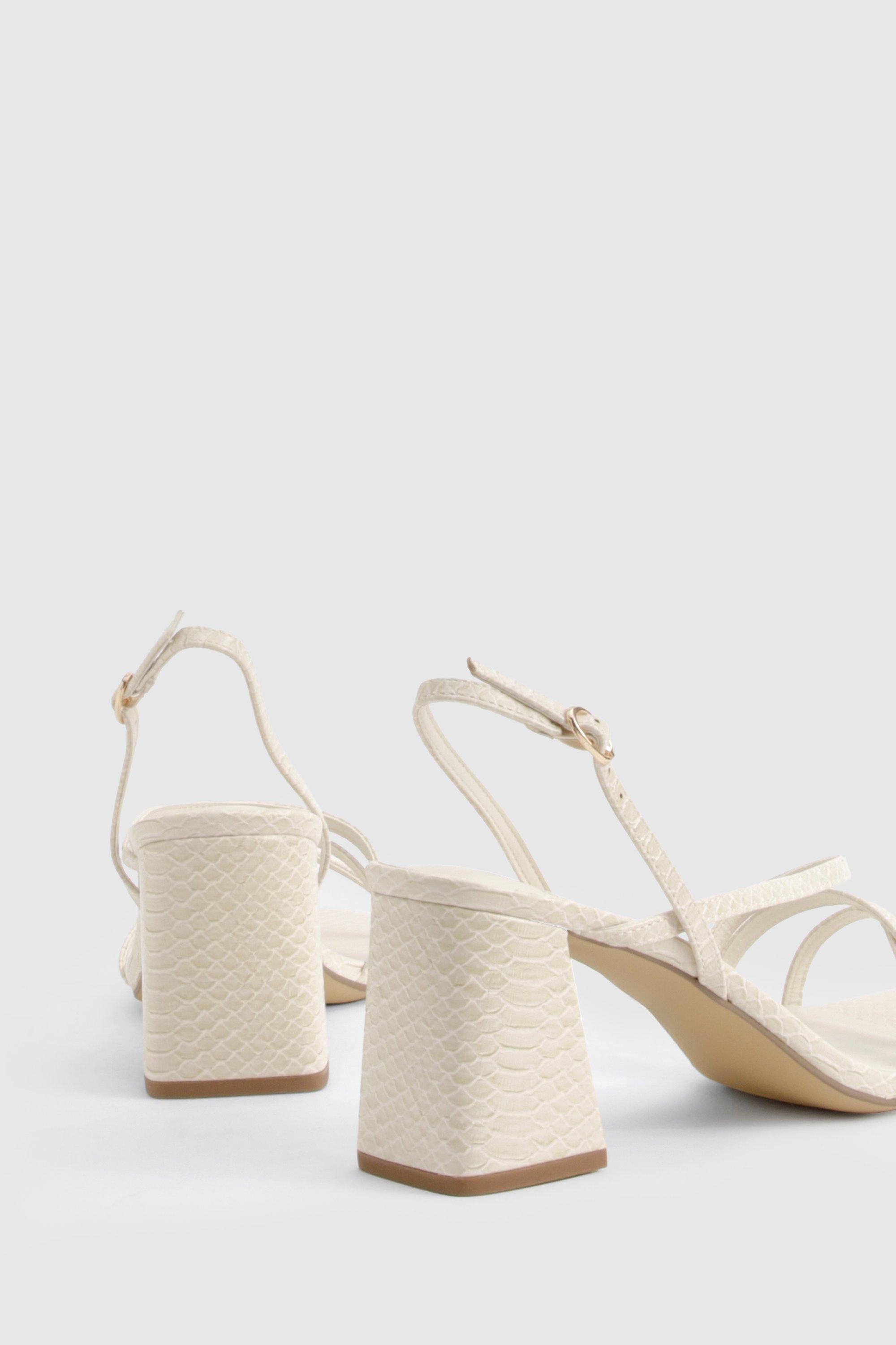 Cream store slingback heels