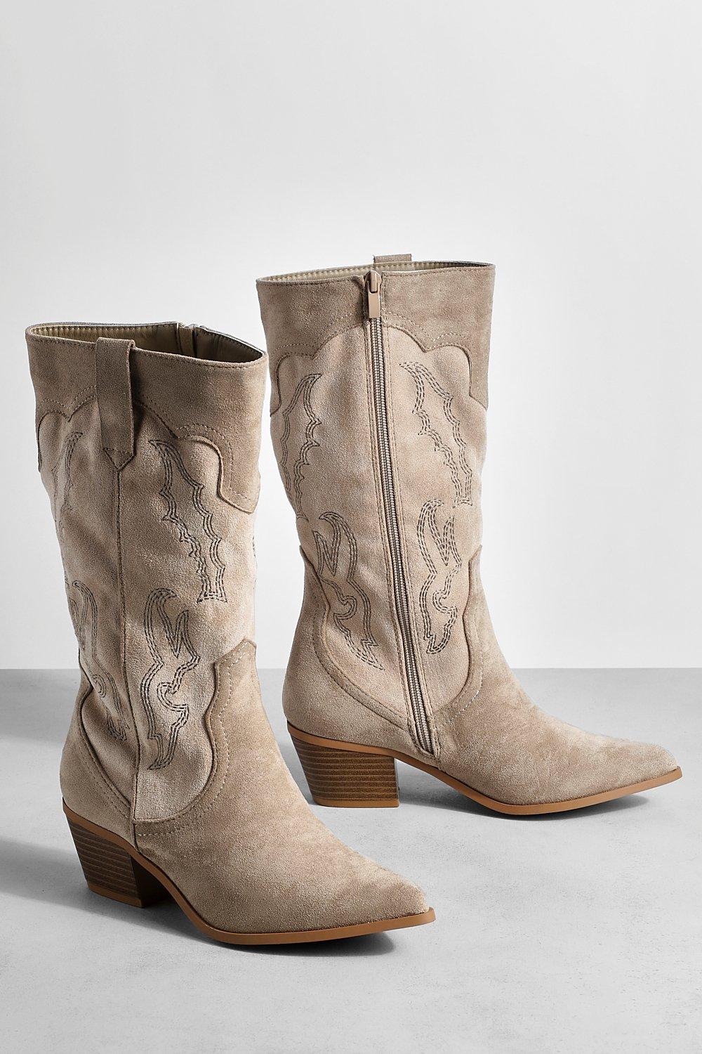 Boohoo 2025 western boots