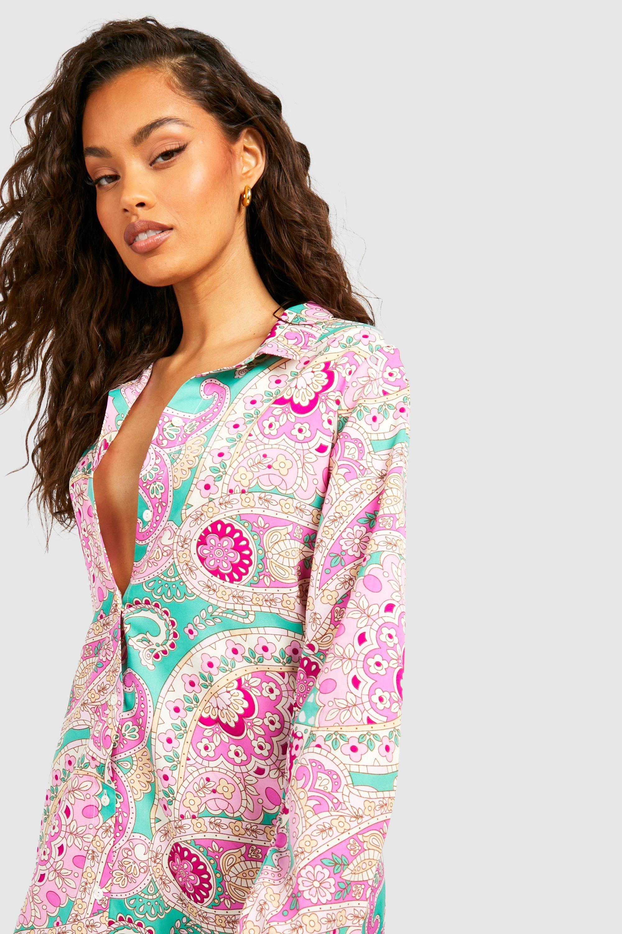 Boohoo paisley hot sale