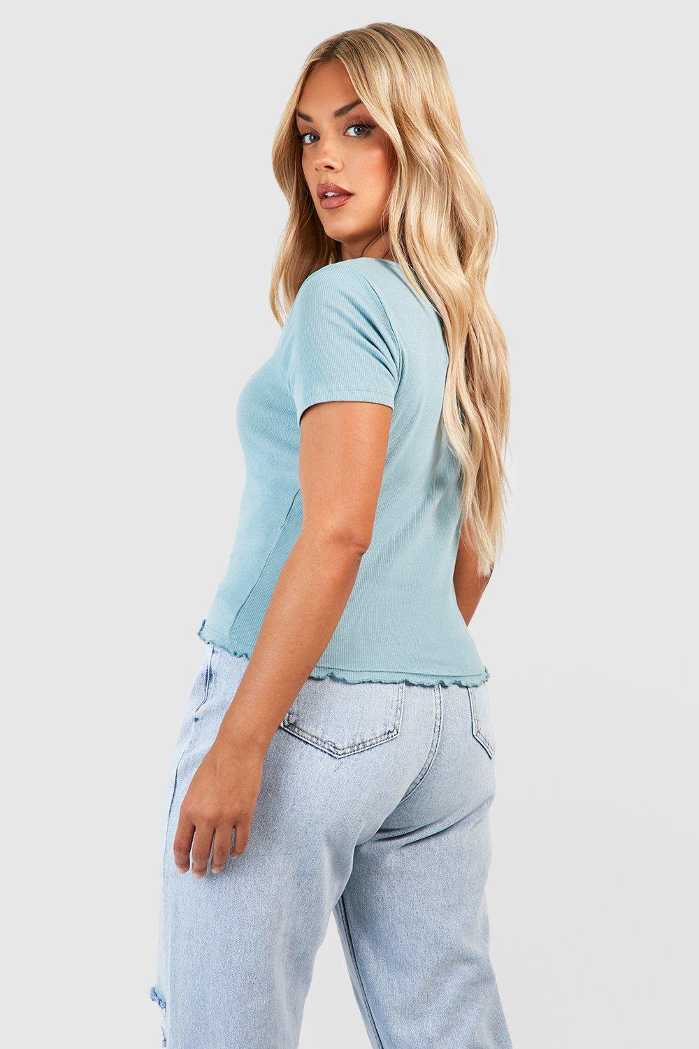 Ladies Track Pants - Duck Egg