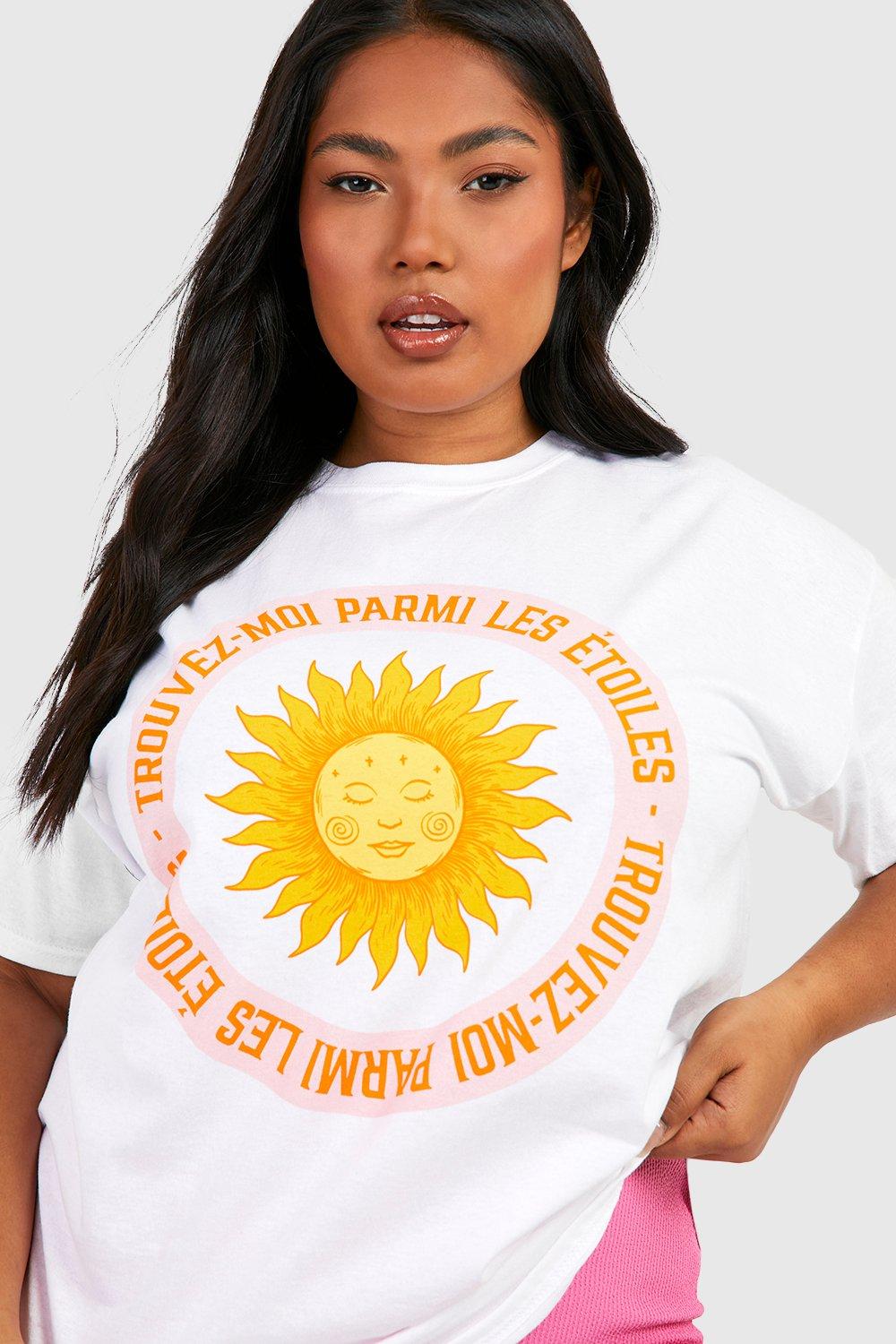 Shirt with a sun on sale it