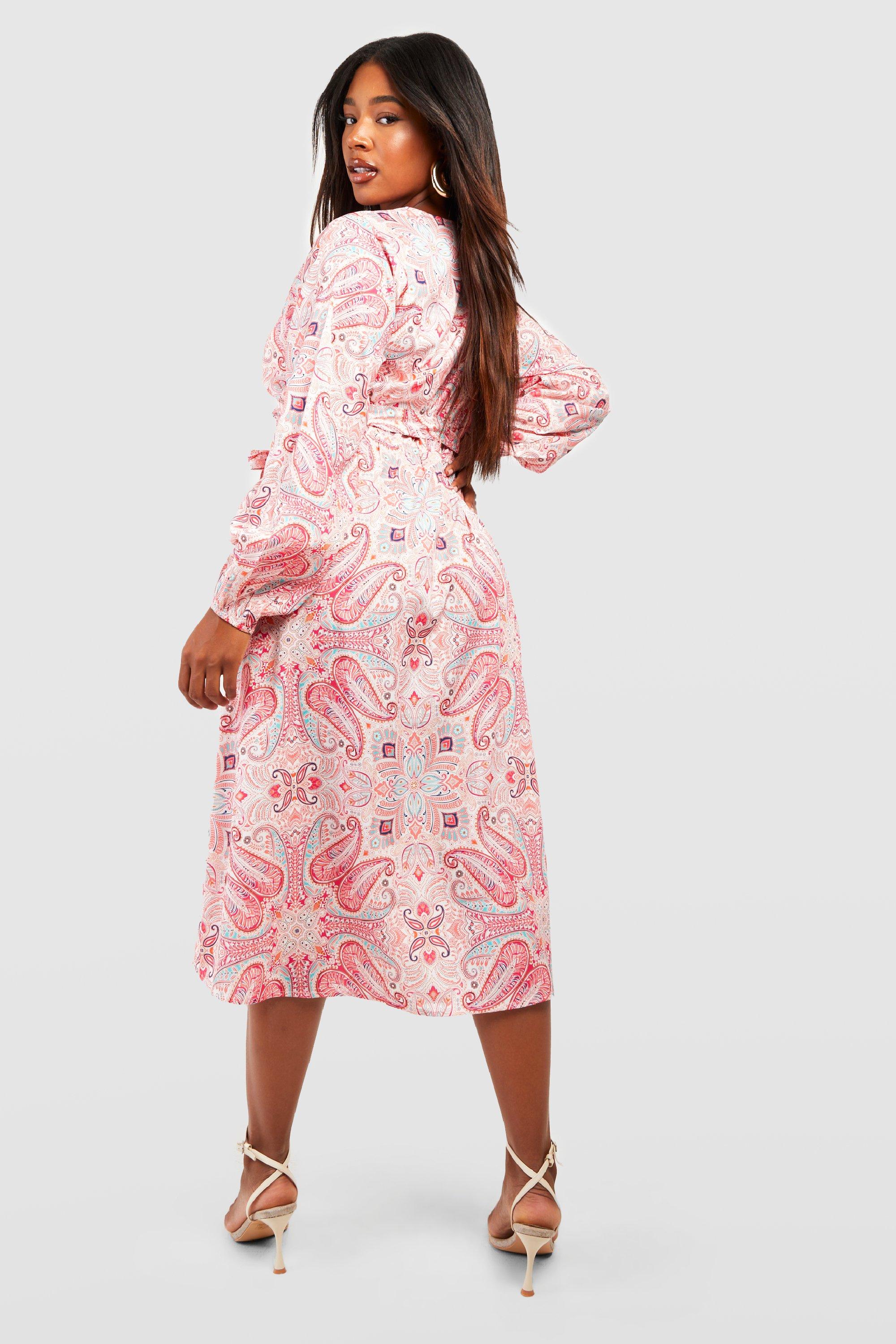 Lipsy paisley outlet dress