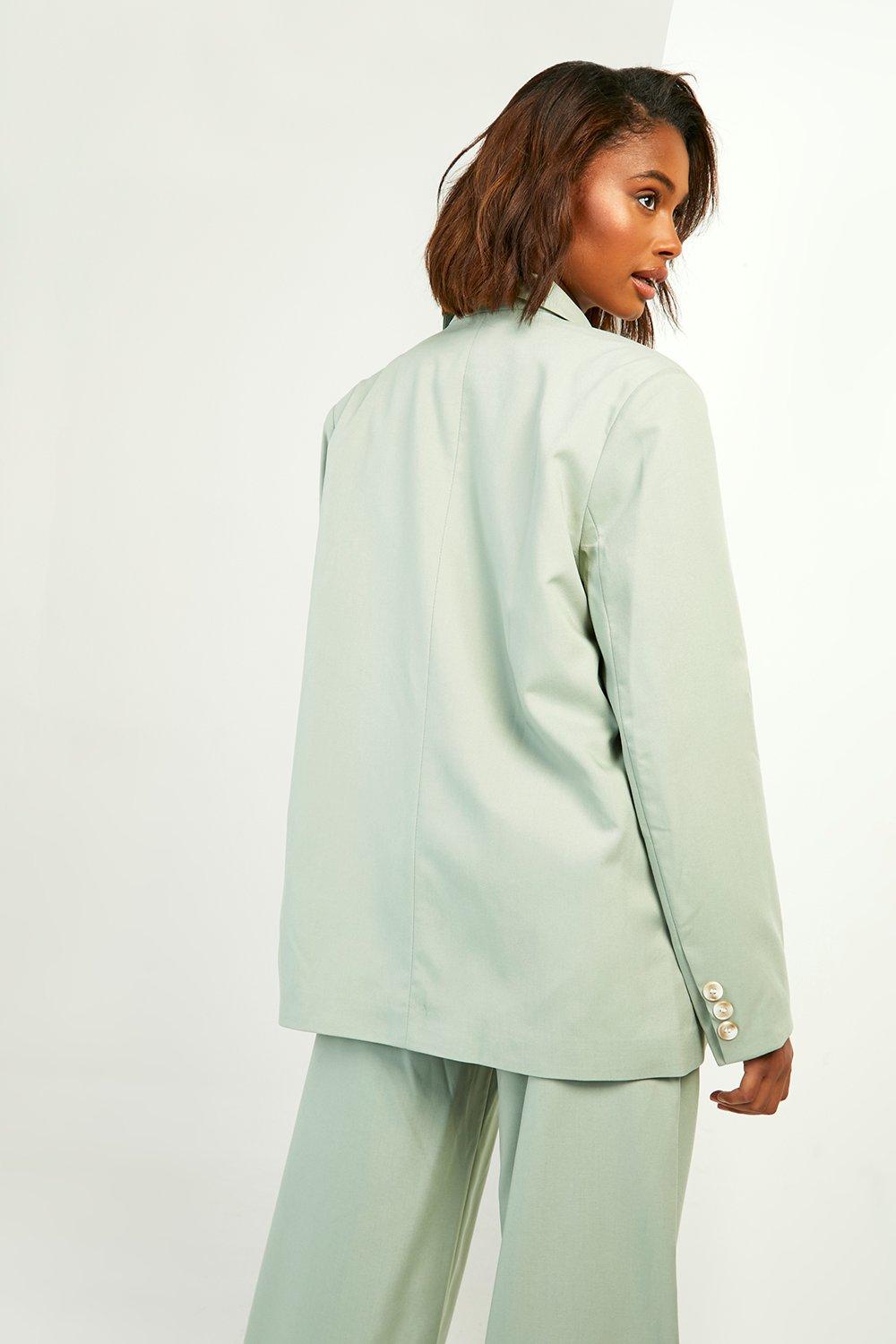 Blazer de tailleur boutonne boohoo FR