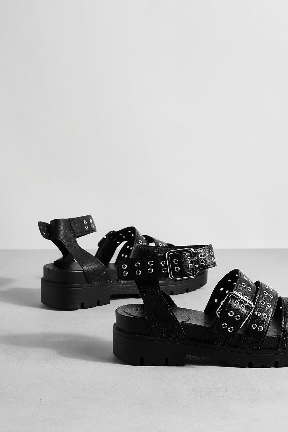 Chunky studded hot sale sandals