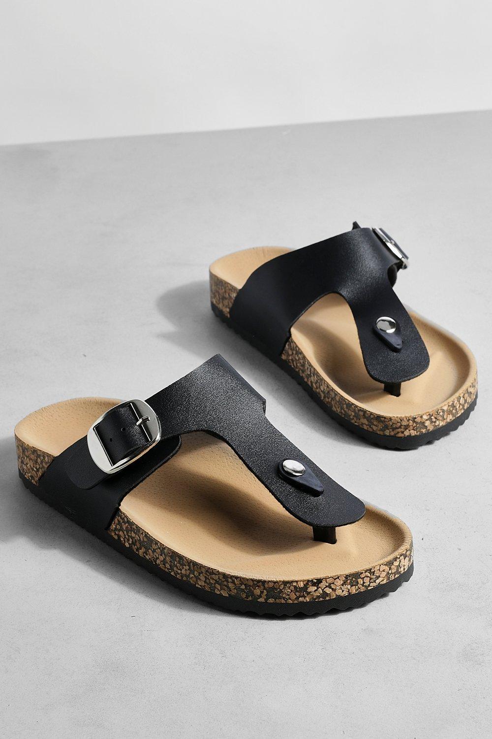 Footbed store flip flops