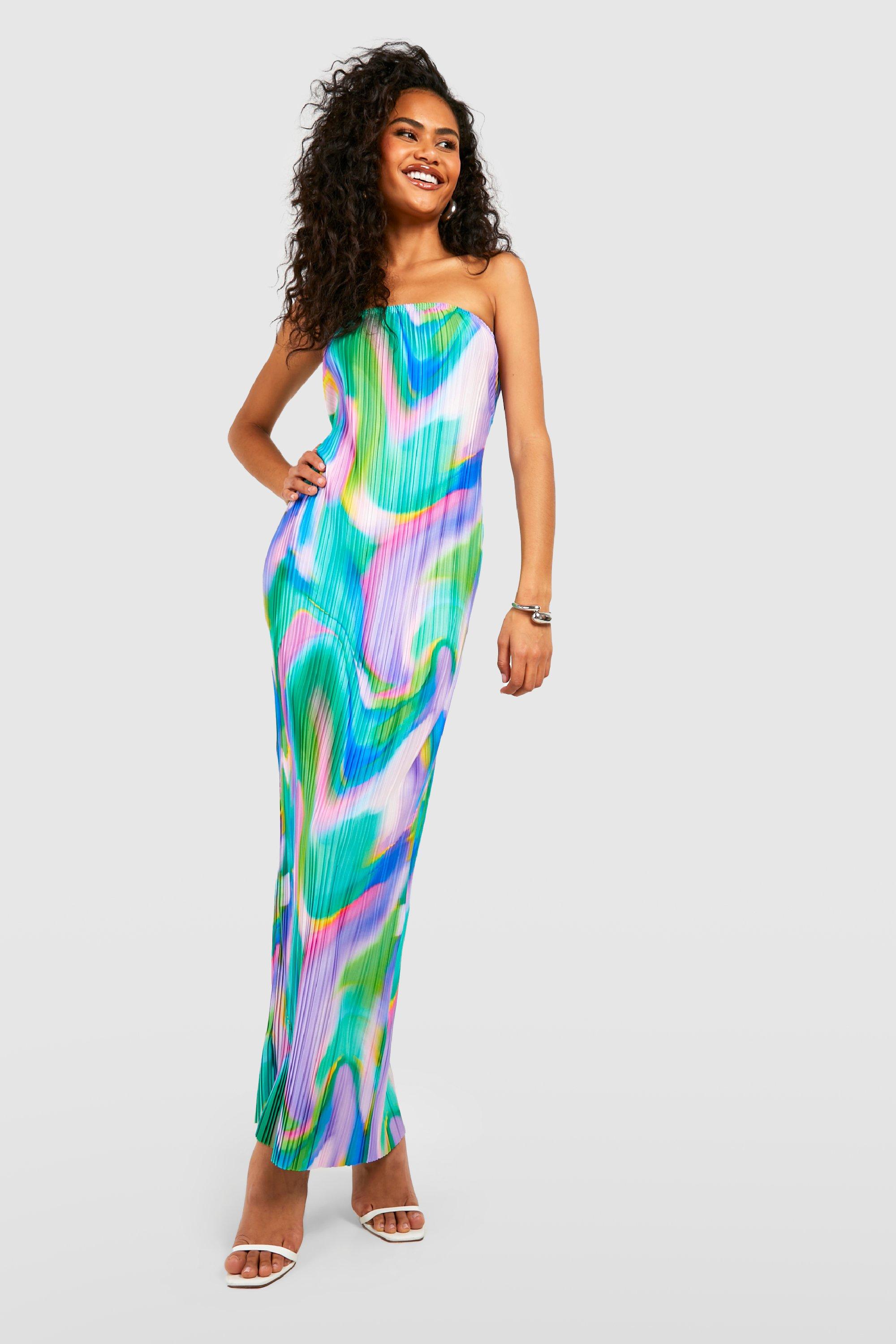 Multicoloured maxi clearance dress