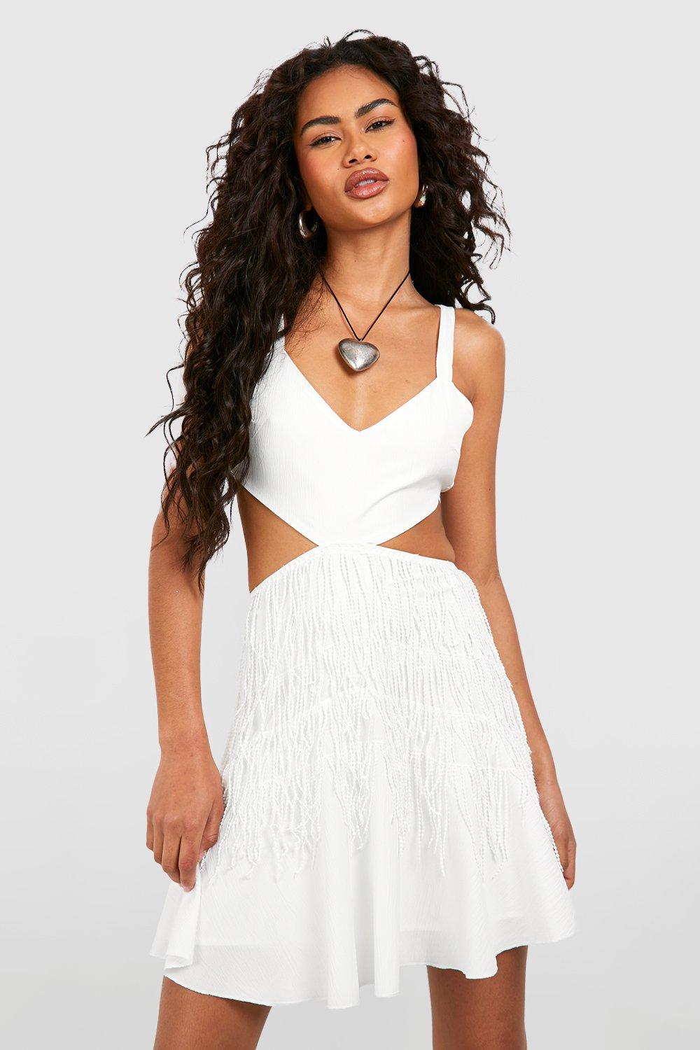 Cut out hot sale skater dress