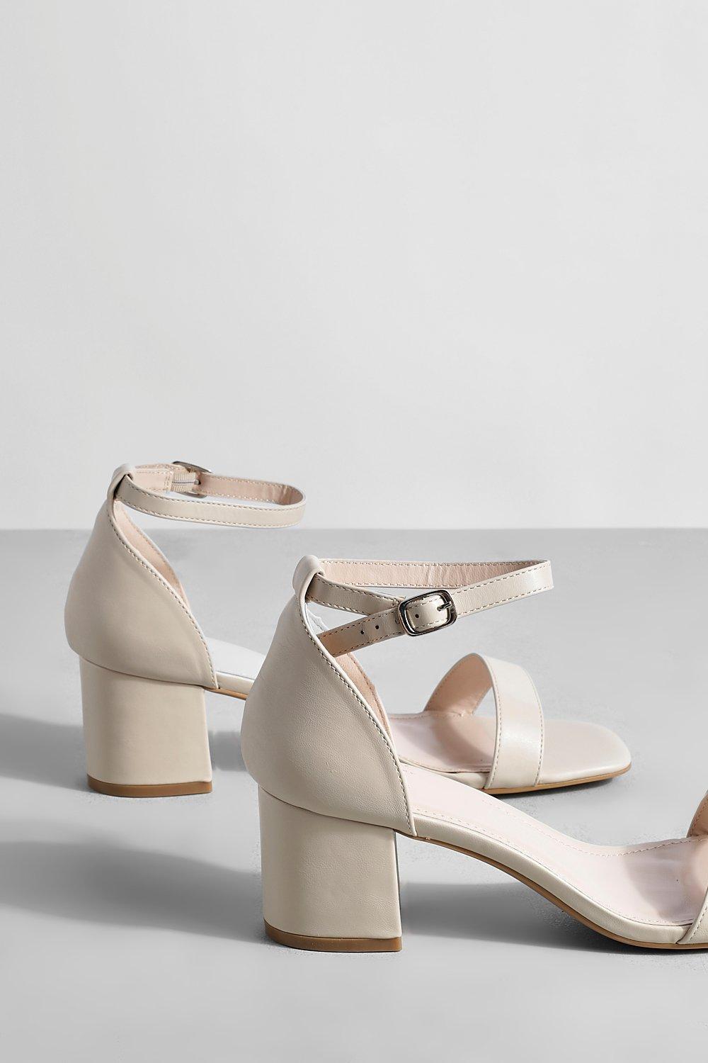 Barely there low on sale heels