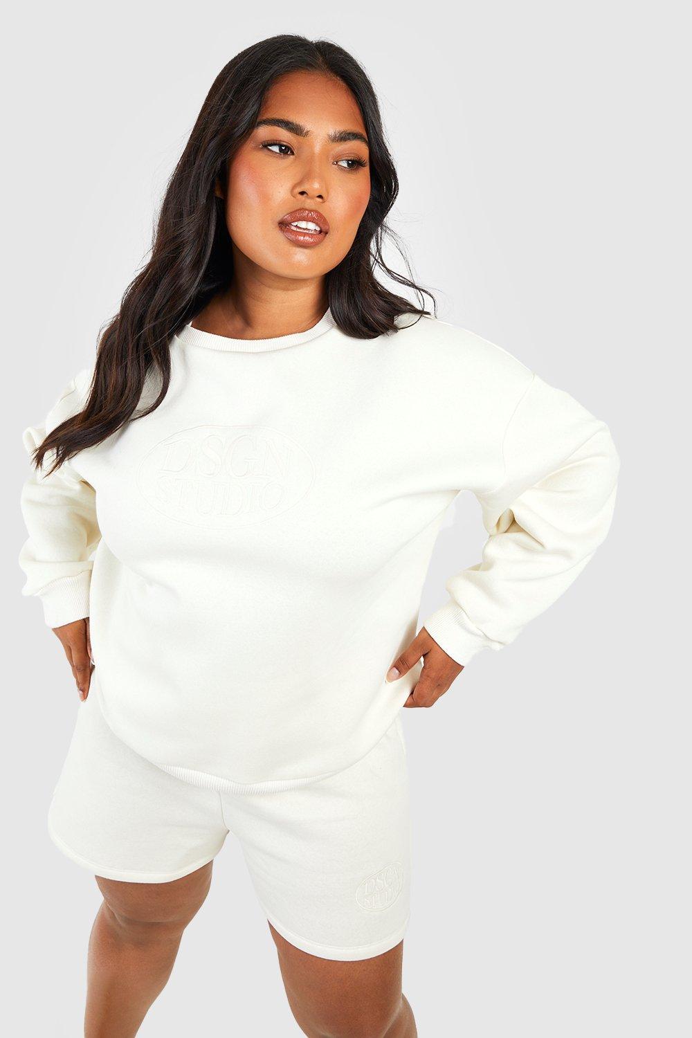 Boohoo on sale white tracksuit