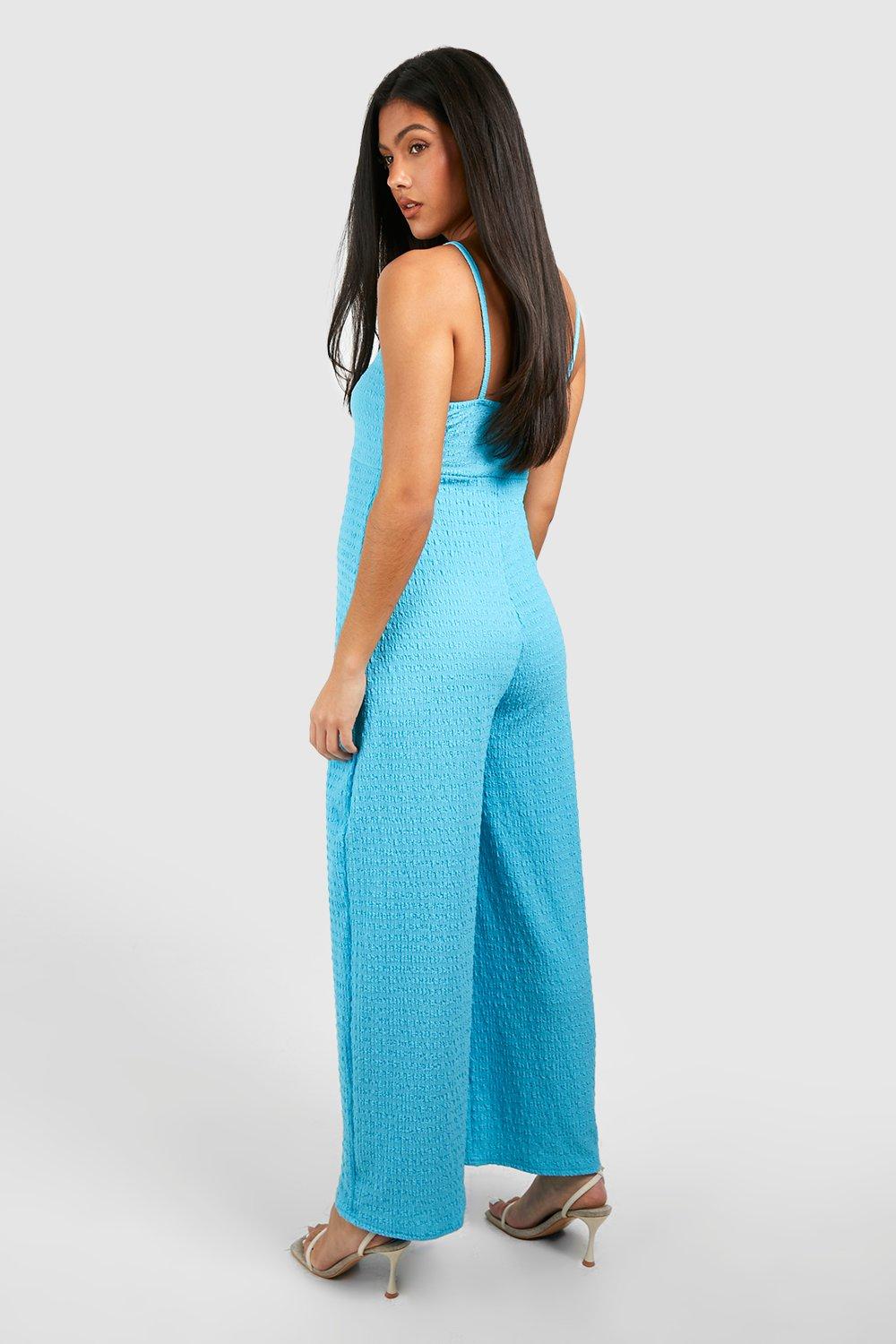 Turquoise jumpsuit hot sale uk