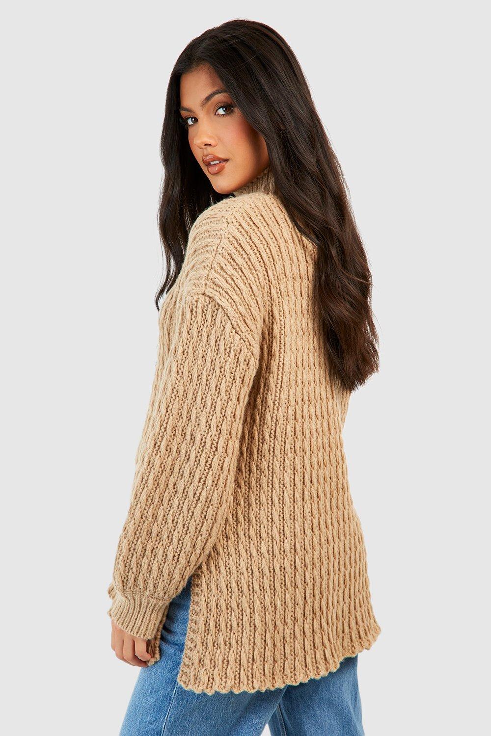 Maternity cable 2025 knit sweater