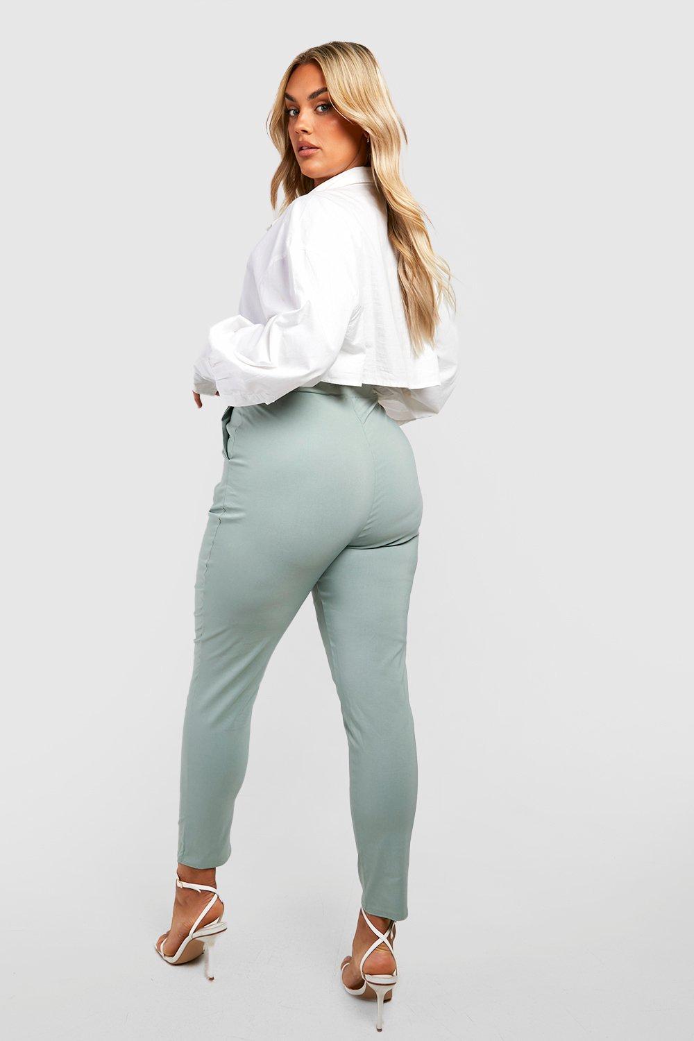 Plus Super Stretch Fitted Pants