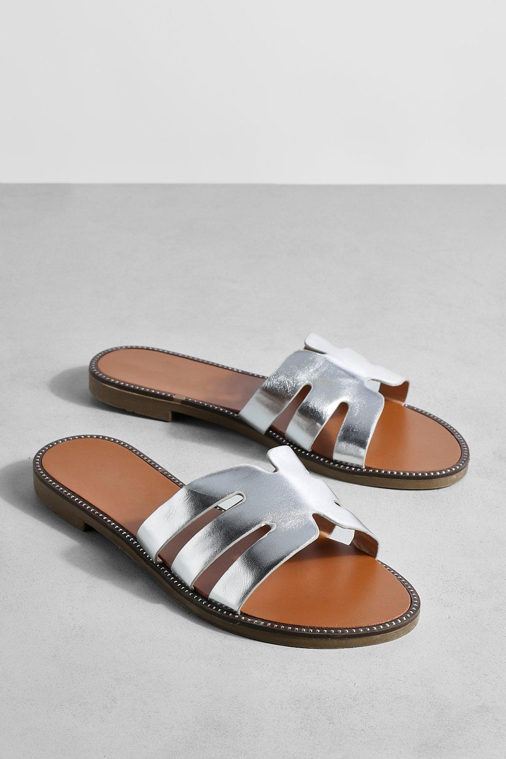 Sandalen houten online zool