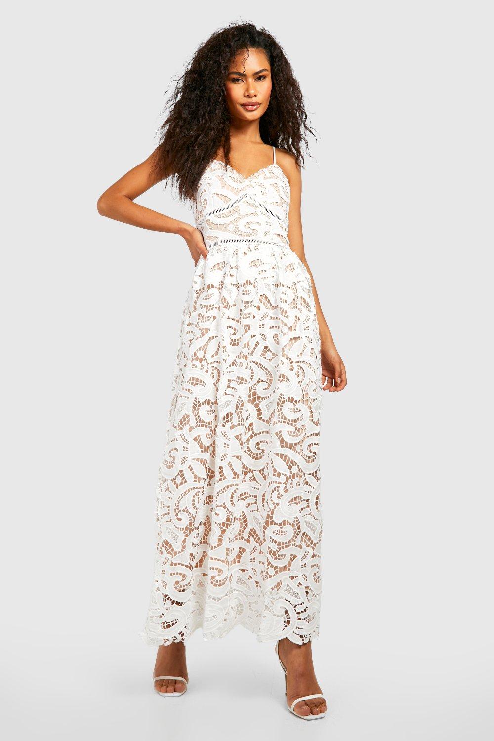 Corded lace outlet dress