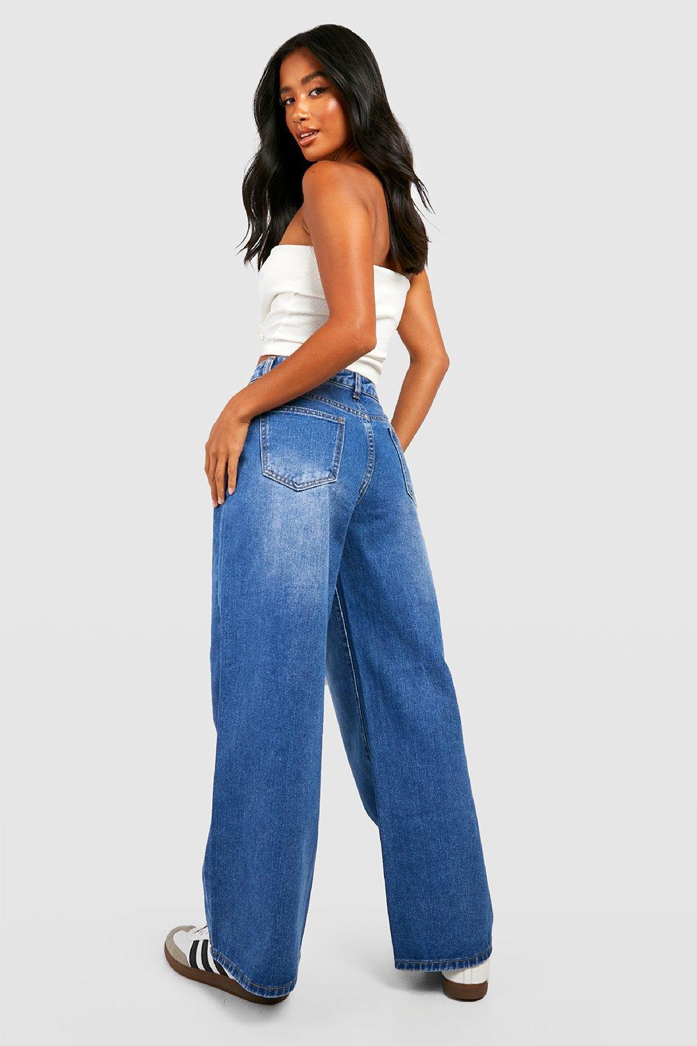 https://media.boohoo.com/i/boohoo/gzz60375_mid%20blue_xl_1/female-mid%20blue-petite-high-waist-wide-leg-jeans