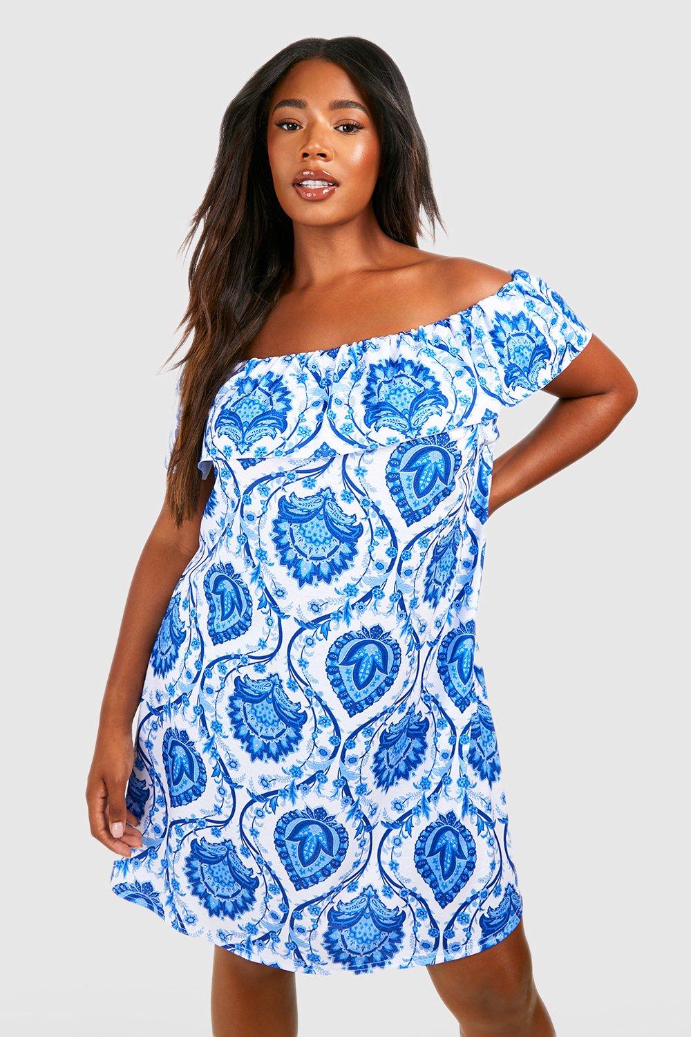 Boohoo shop jersey dress