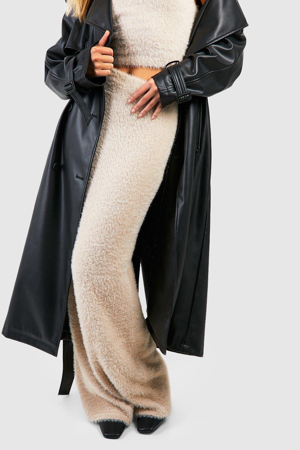 Fluffy store maxi skirt