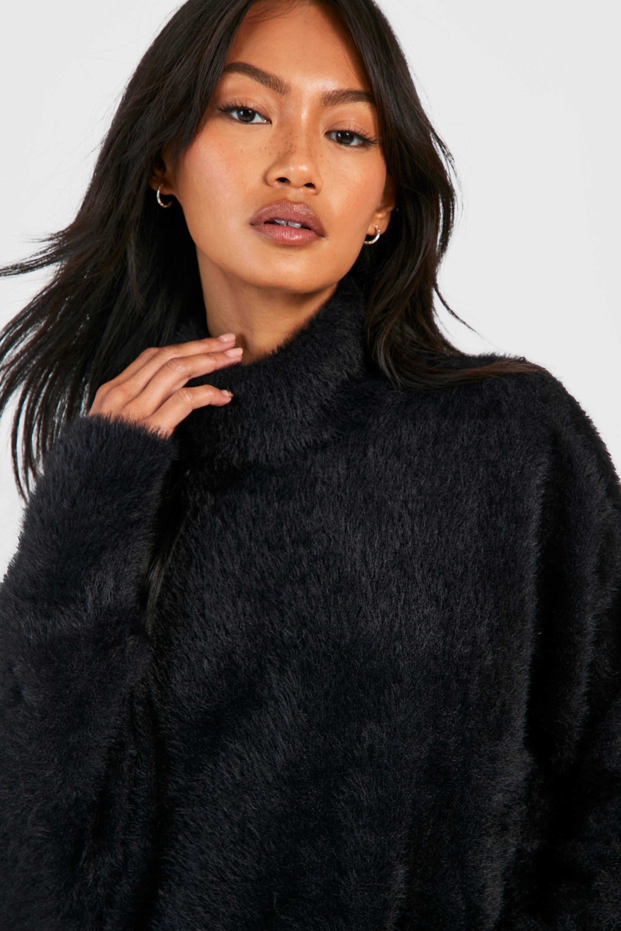 Fluffy long jumper new arrivals