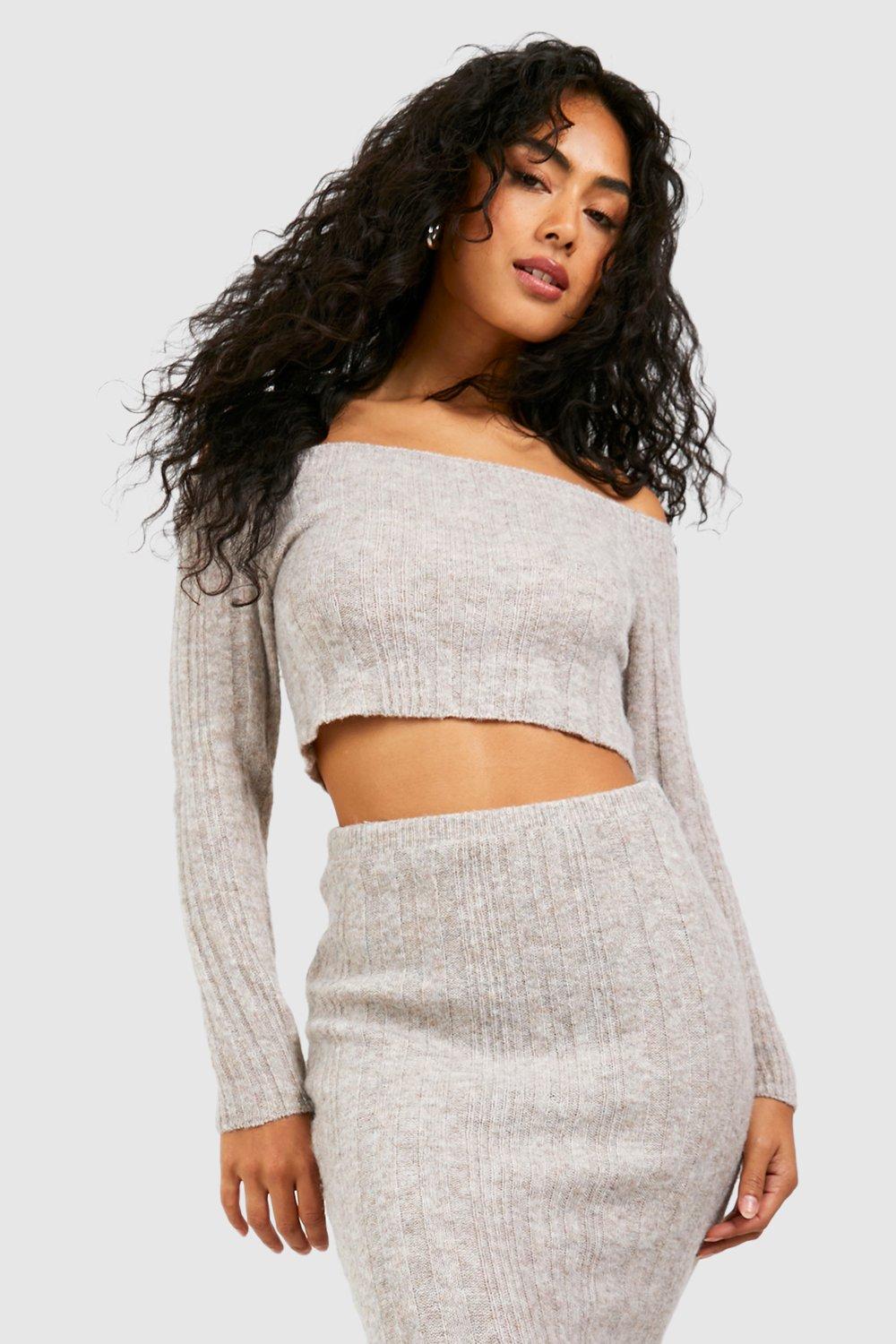 Pull epaule denudee boohoo FR