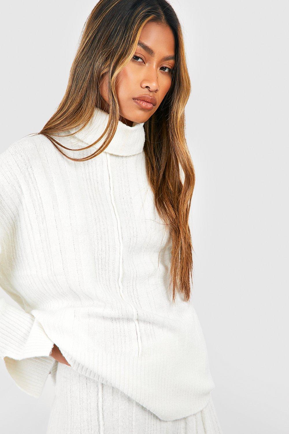 Soft roll hot sale neck jumper