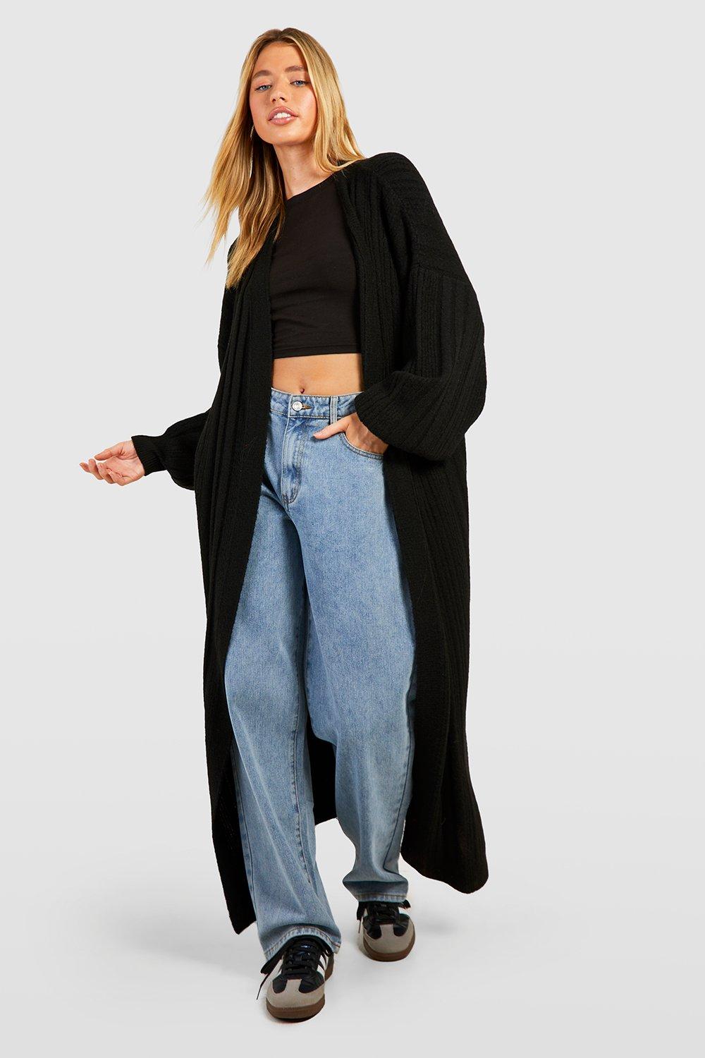 Longline maxi cardigan boohoo UK