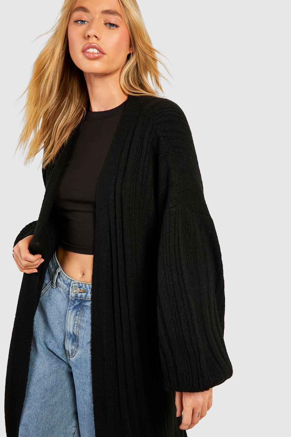 Cable knit best sale maxi cardigan