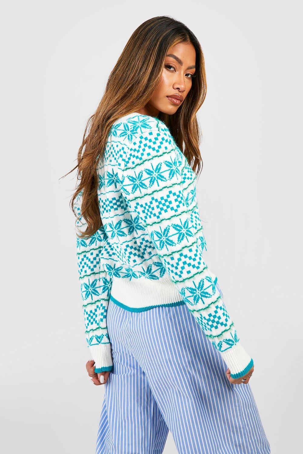 Fair isle hotsell snowflake sweater