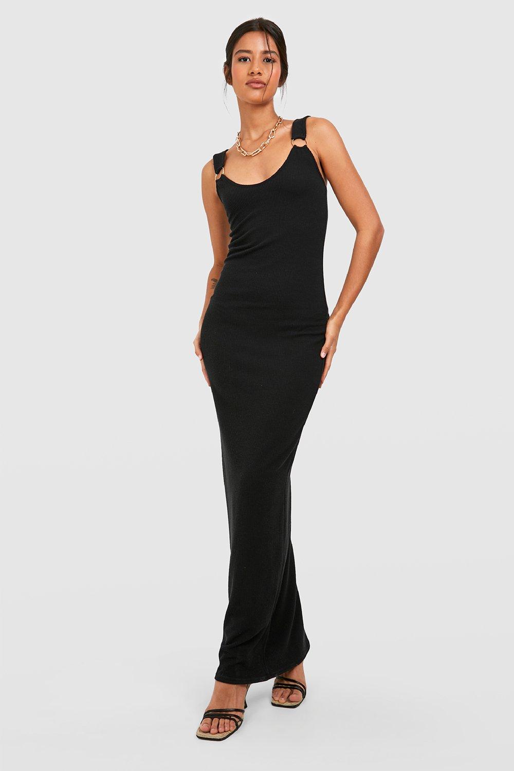 Ribbed tank maxi sales dress