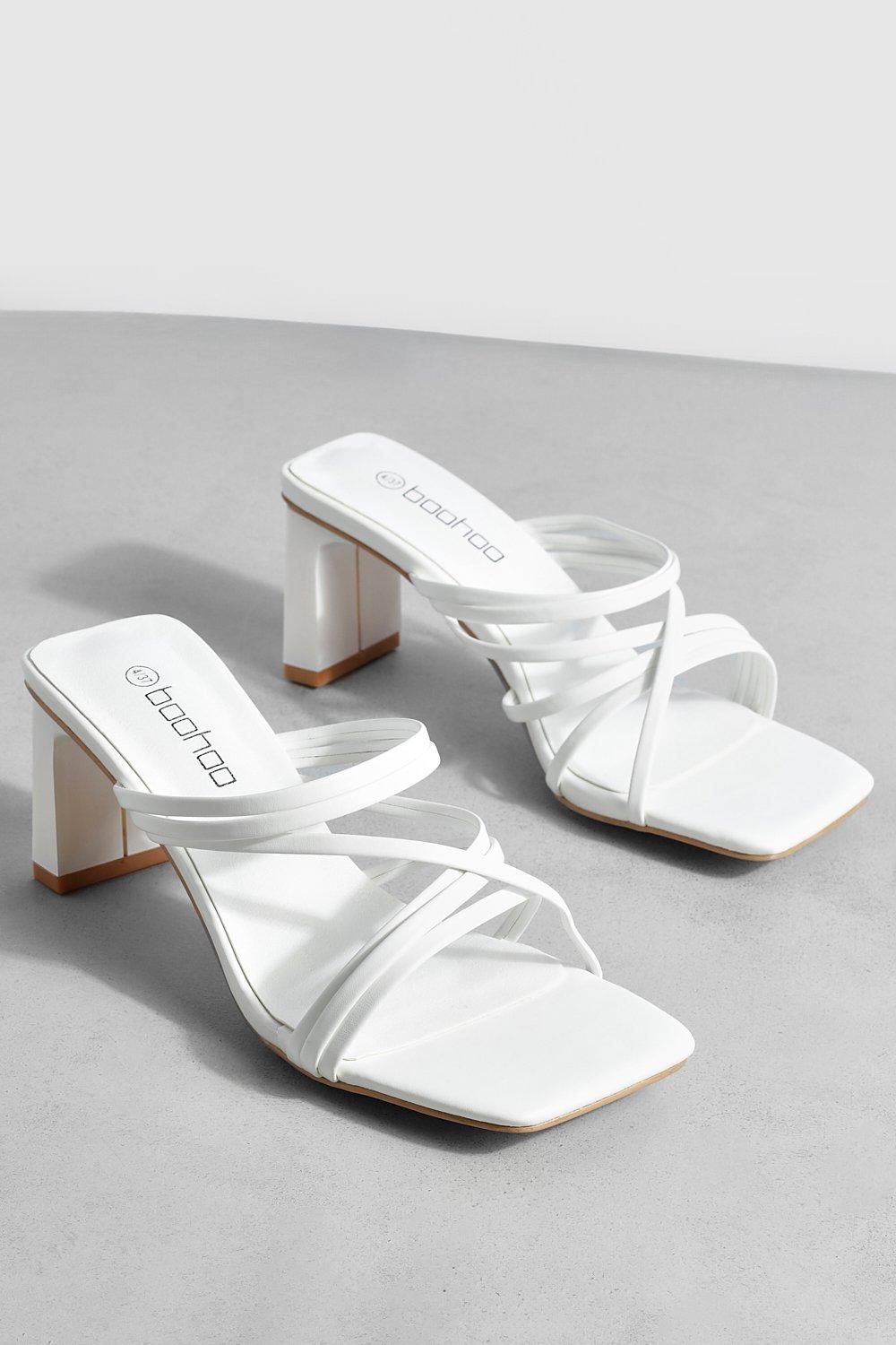 White heeled sale mules uk