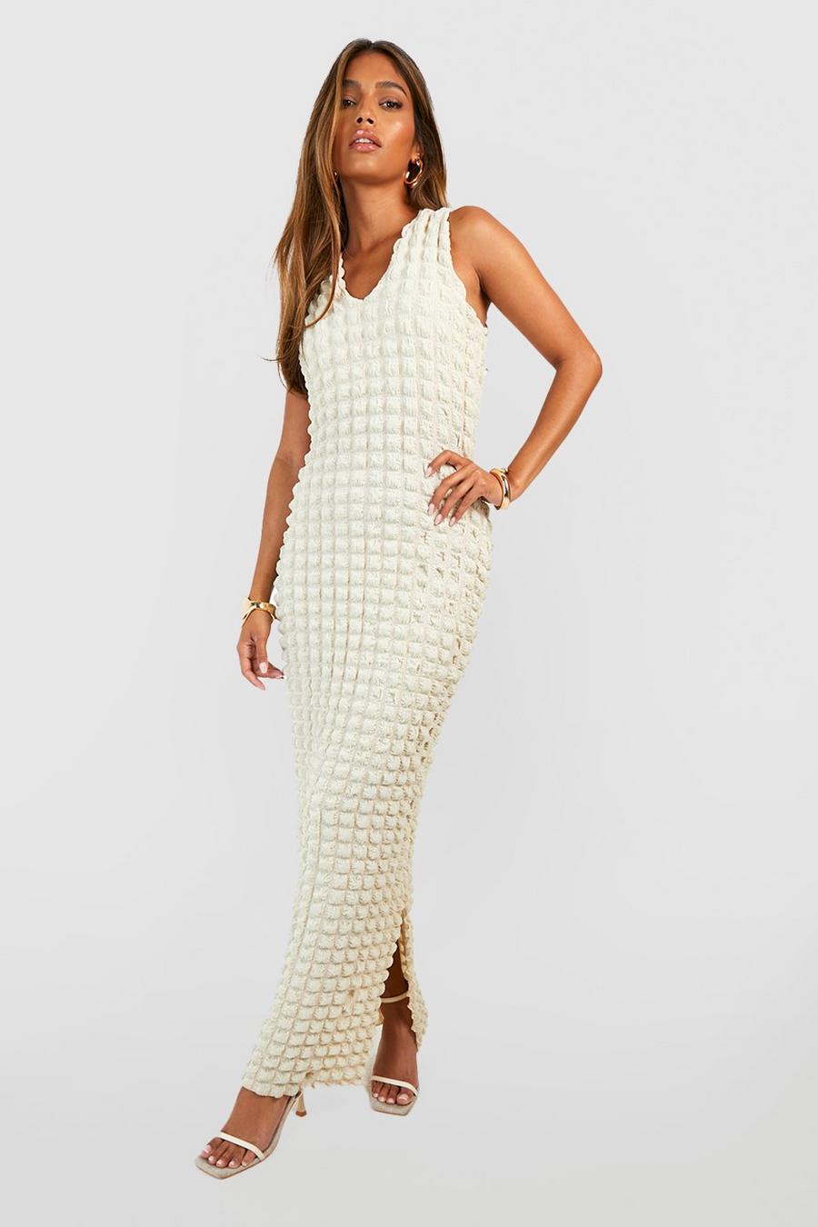 Bubble Textured Maxi Dress | boohoo Bubble Textured Maxi Dress | boohoo