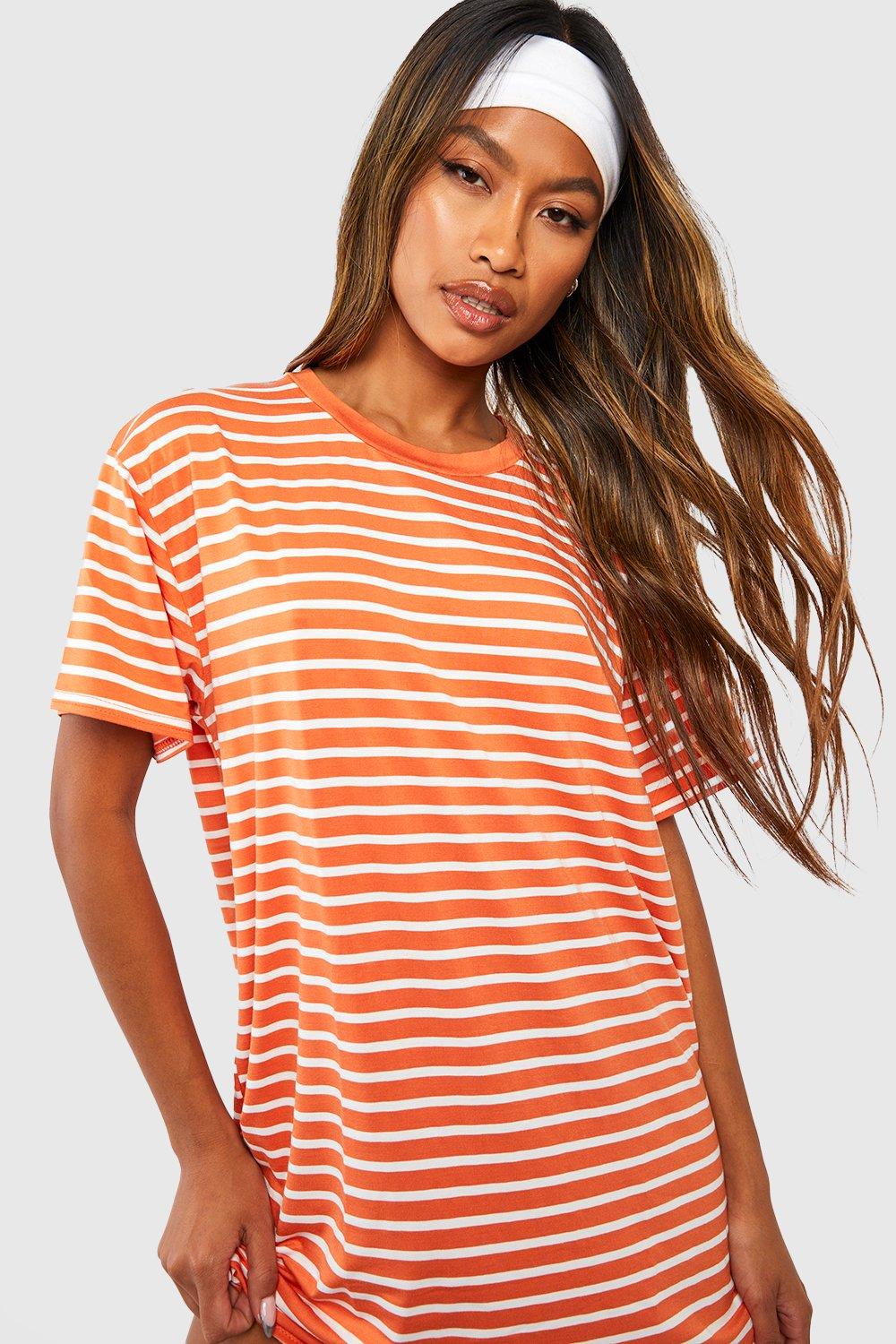 Robe t shirt orange sale