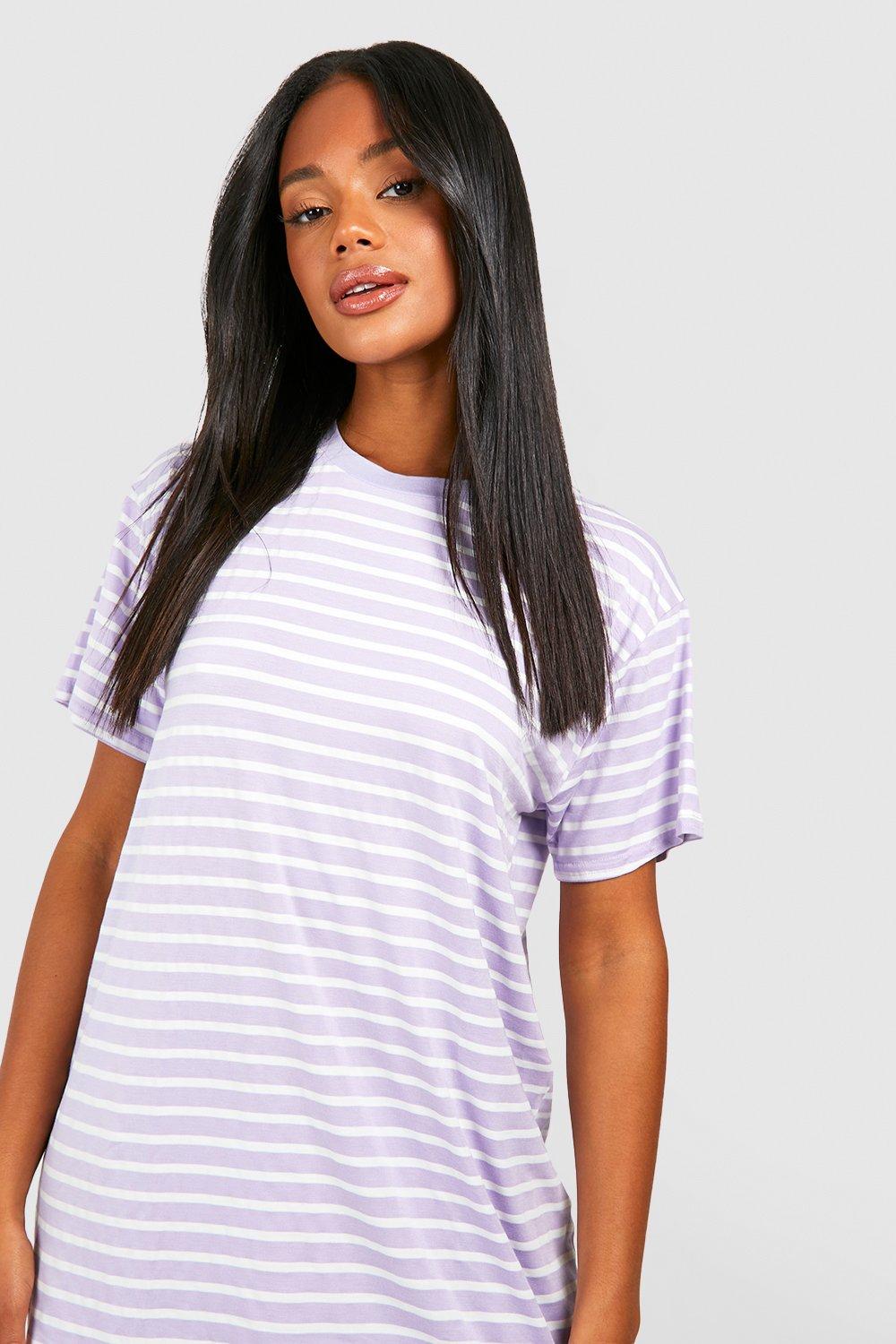 Fitted crew shop neck tee dress