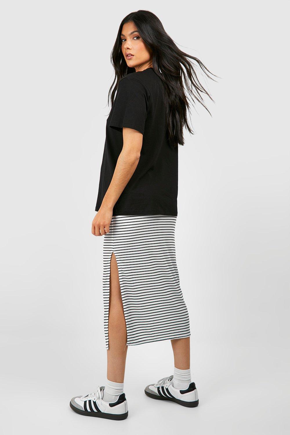 Maternity maxi skirt clearance boohoo