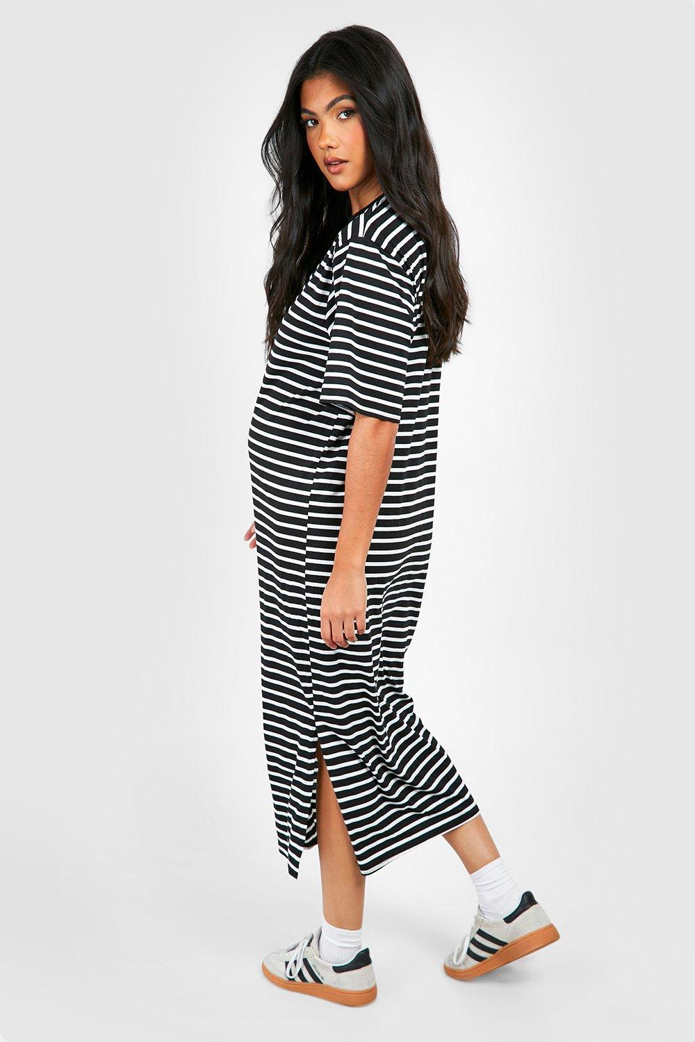 Maternity t shirt maxi hot sale dress