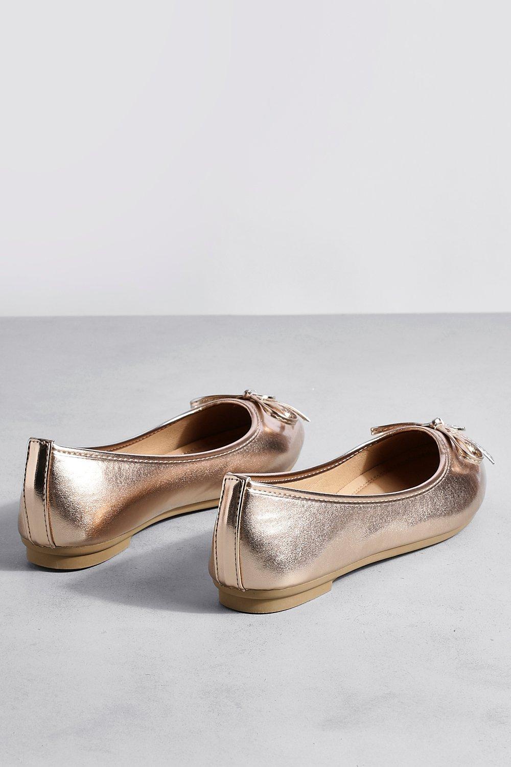 Champagne ballet hot sale flats