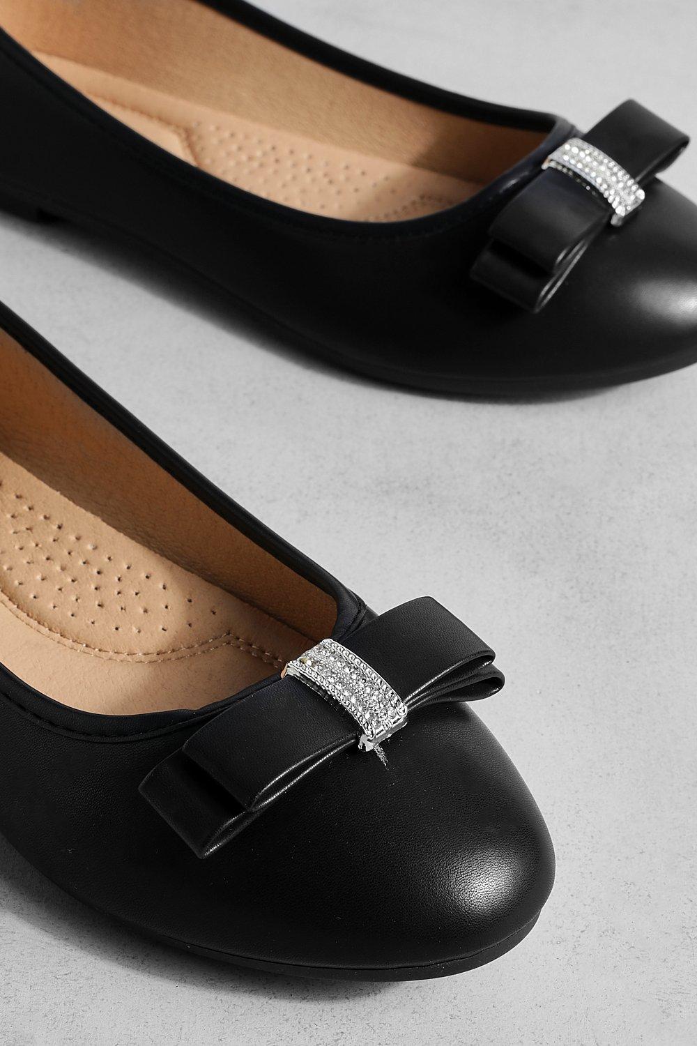 Black ballet best sale flats uk