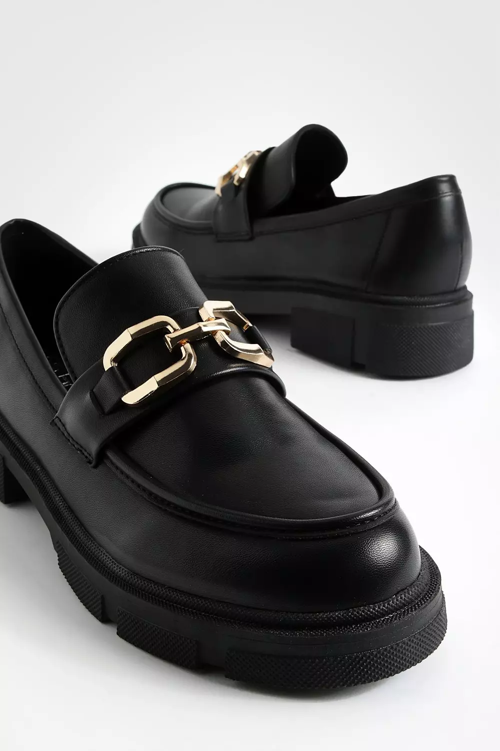 新品 melt the lady square loafer